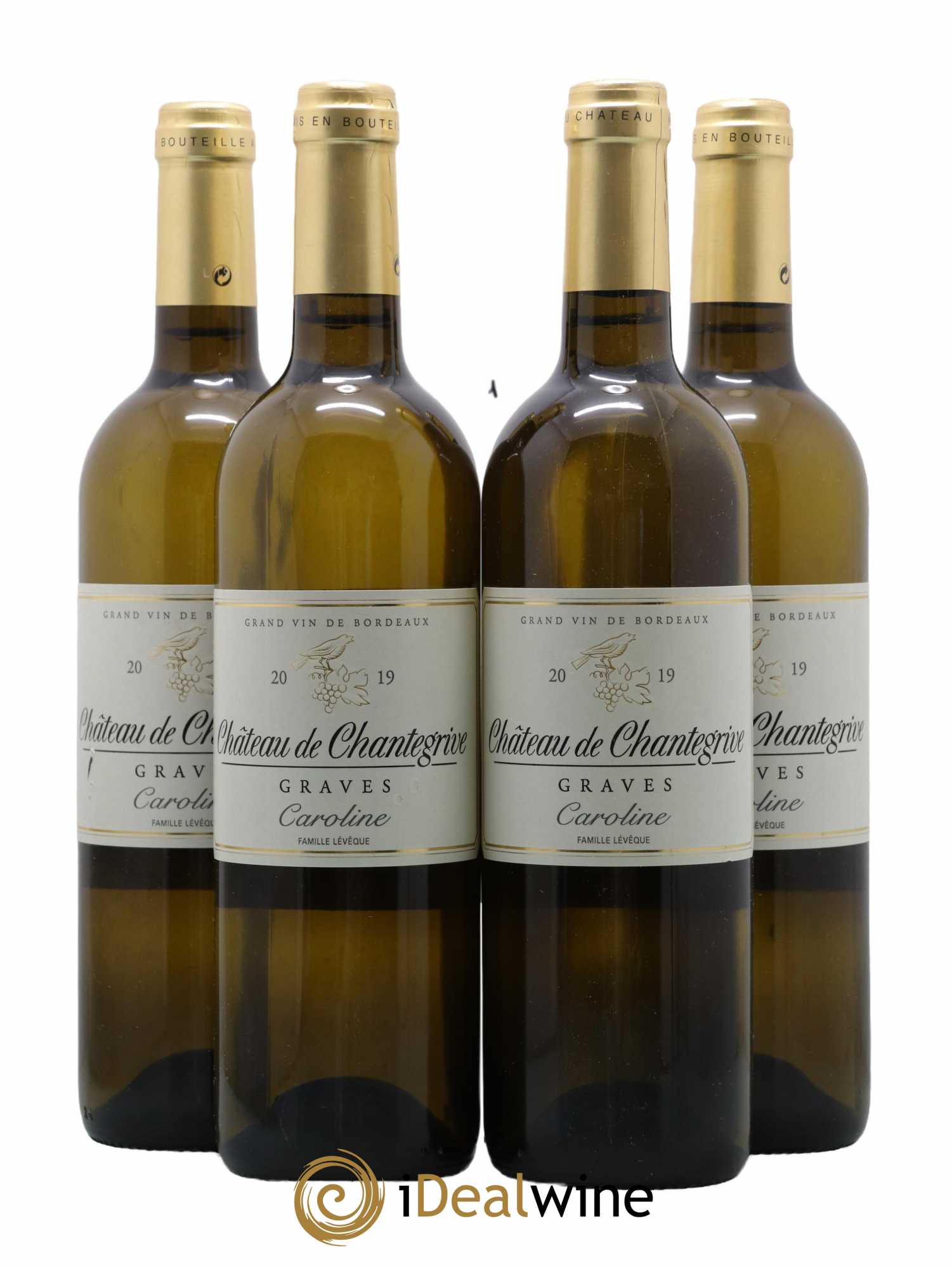 Château de Chantegrive Cuvée Caroline 2019 - Lot de 4 bouteilles - 0