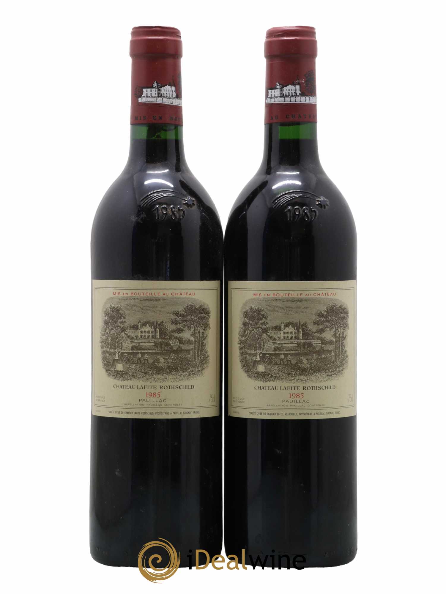 Château Lafite Rothschild 1er Grand Cru Classé 1985 - Lot of 2 bottles - 0