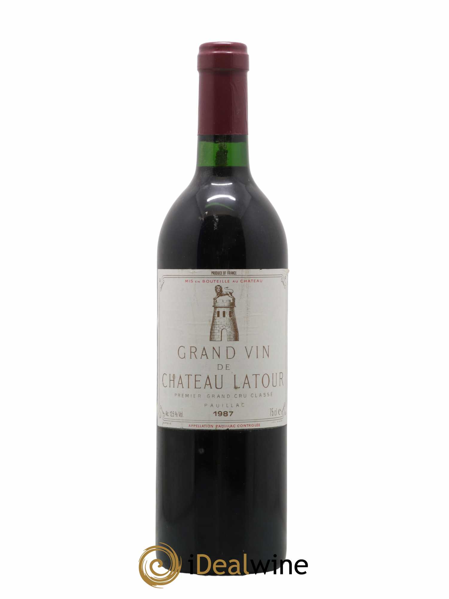 Château Latour 1er Grand Cru Classé 1987 - Lot of 1 bottle - 0