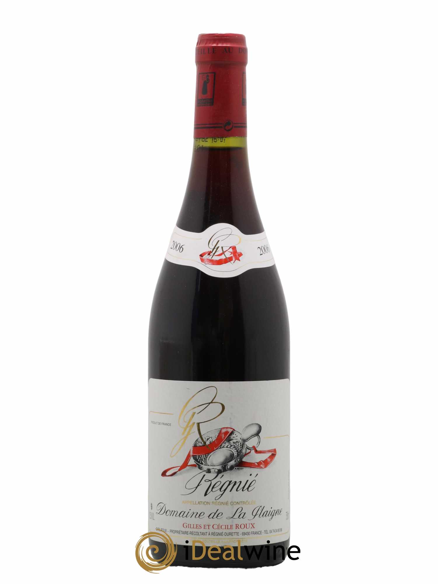 Régnié Domaine de La Glaigne 2006 - Lot de 1 bouteille - 0