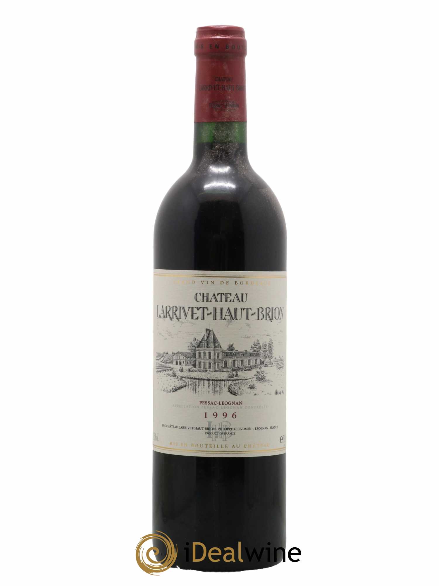 Château Larrivet Haut-Brion 1996 - Lot of 1 bottle - 0