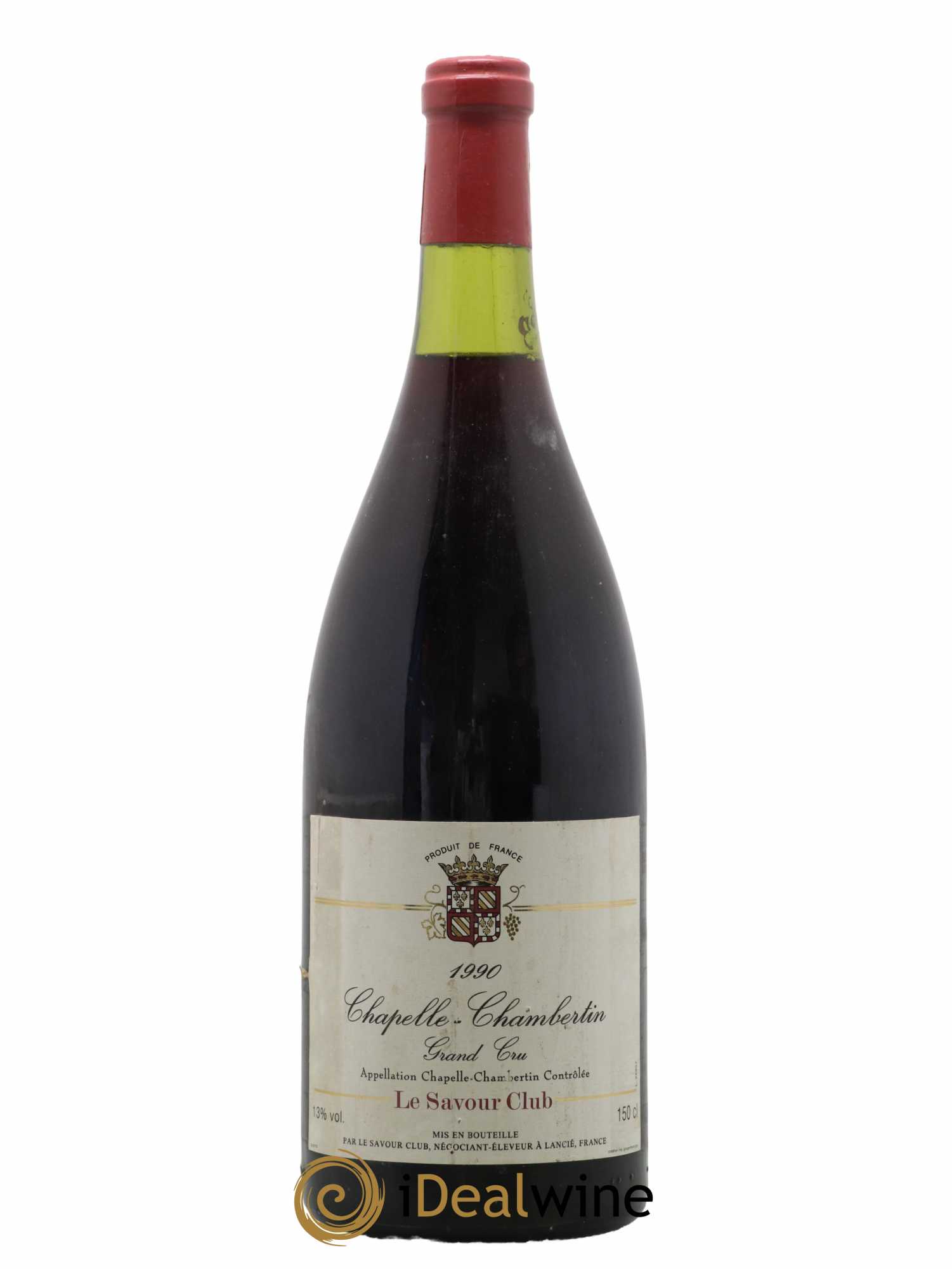 Chapelle-Chambertin Grand Cru Savour Club 1990 - Lot de 1 magnum - 0