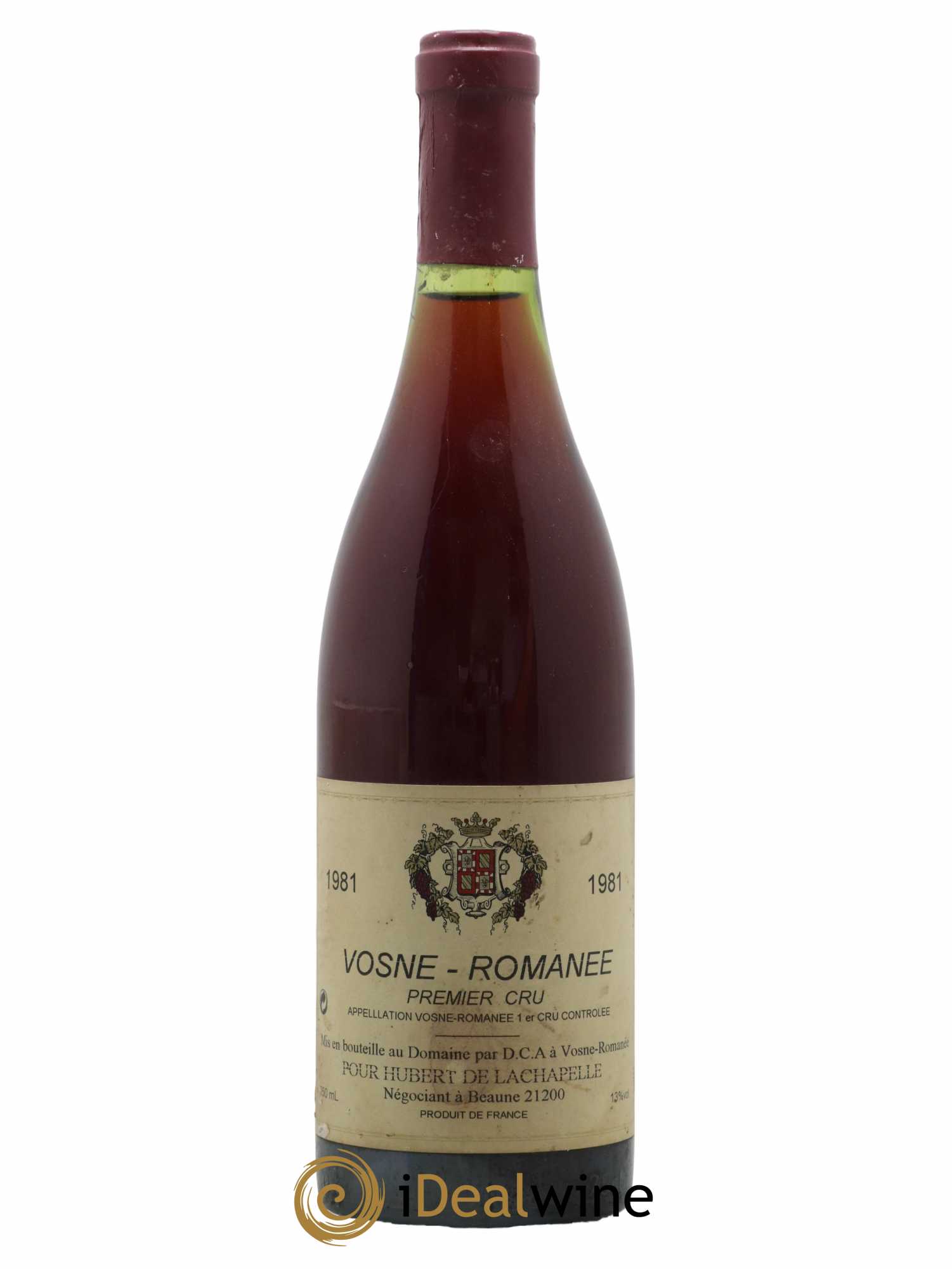 Vosne-Romanée 1er Cru Hubert de La Chapelle 1981 - Lot of 1 bottle - 0