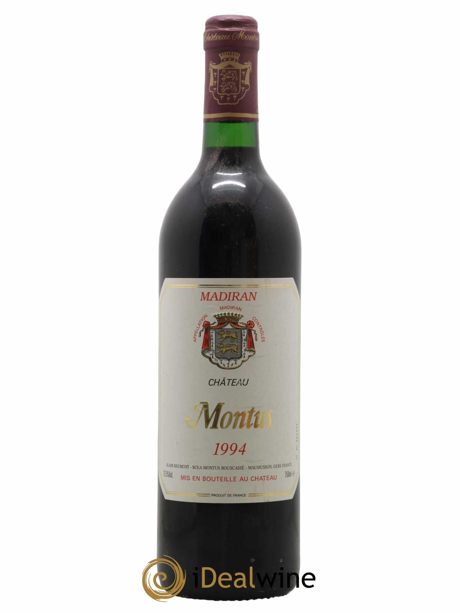 Madiran Château Montus Alain Brumont 1994 - Lot de 1 bouteille - 0