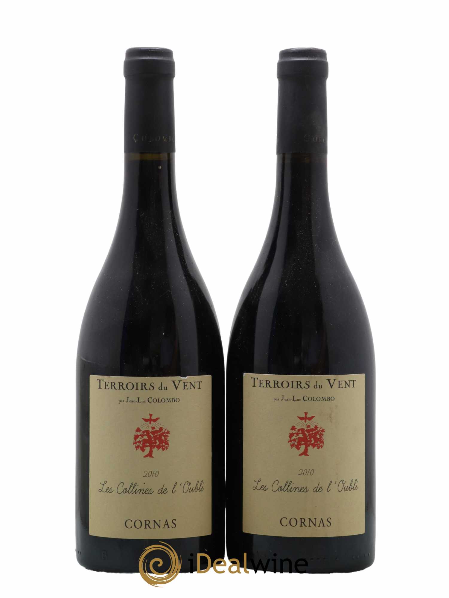 Cornas Terroir du Vent Jean Luc Colombo 2010 - Lot de 2 bouteilles - 0