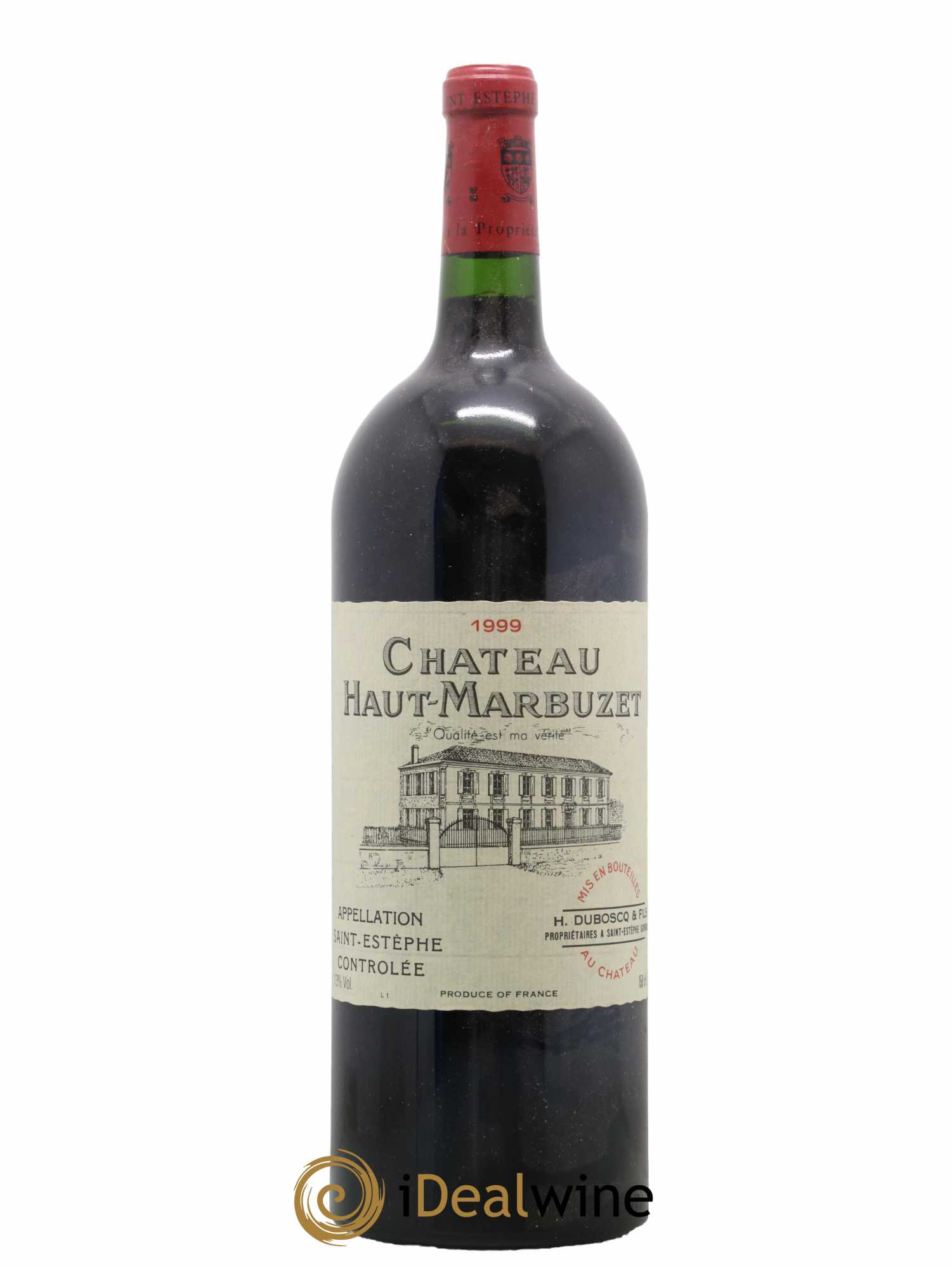 Château Haut Marbuzet 1999 - Lot de 1 magnum - 0