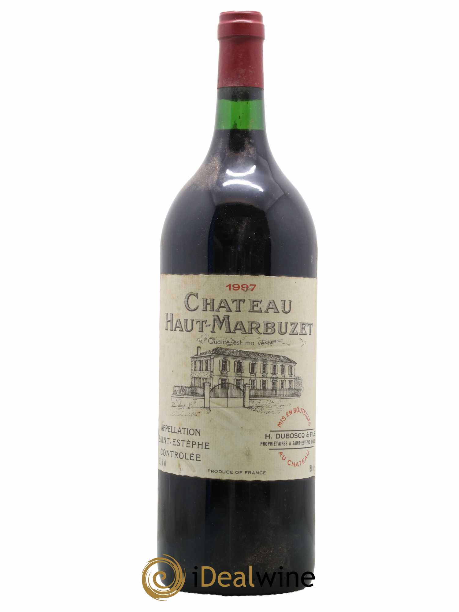 Château Haut Marbuzet 1997 - Lot de 1 magnum - 0
