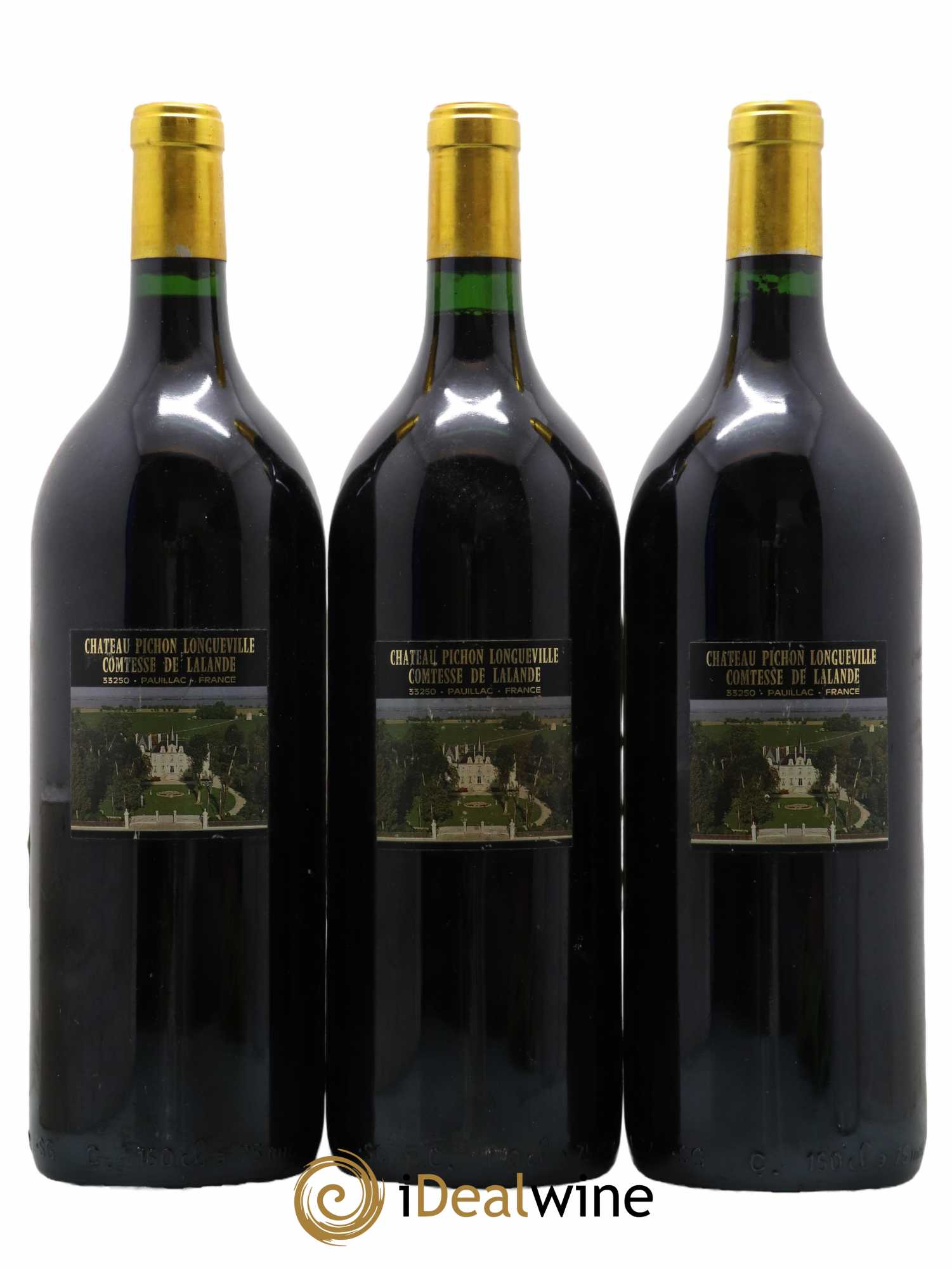Château Pichon Longueville Comtesse de Lalande 2ème Grand Cru Classé 1990 - Lot de 3 magnums - 1