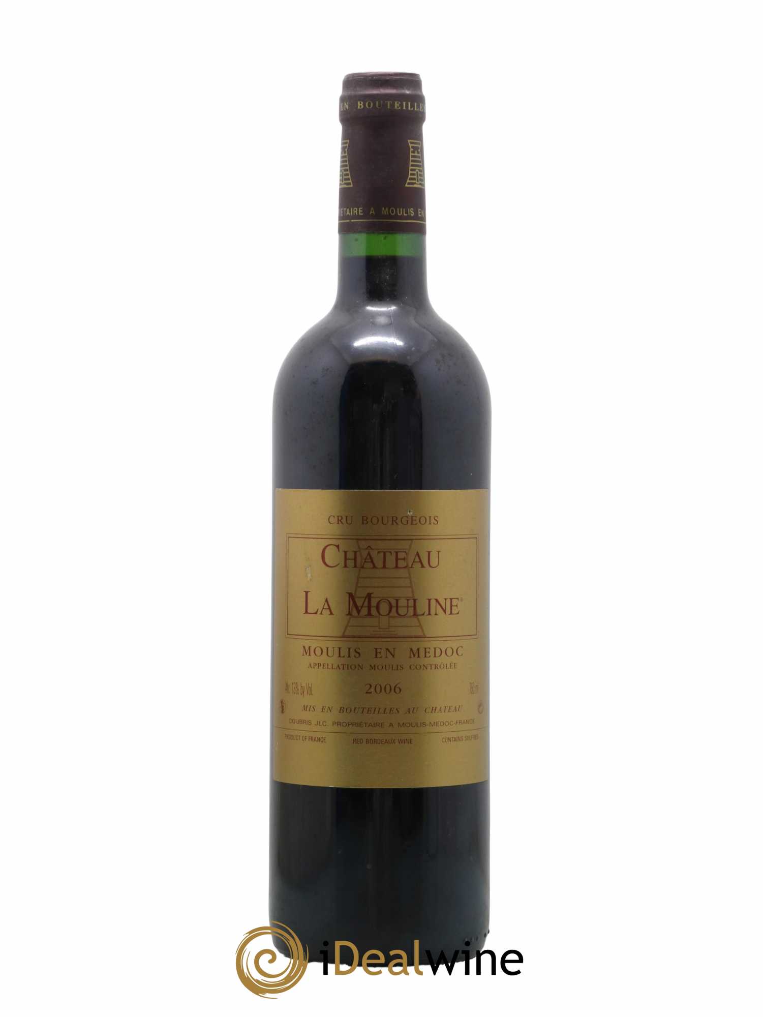 Moulis en Médoc Château La Mouline 2006 - Lot de 1 bouteille - 0