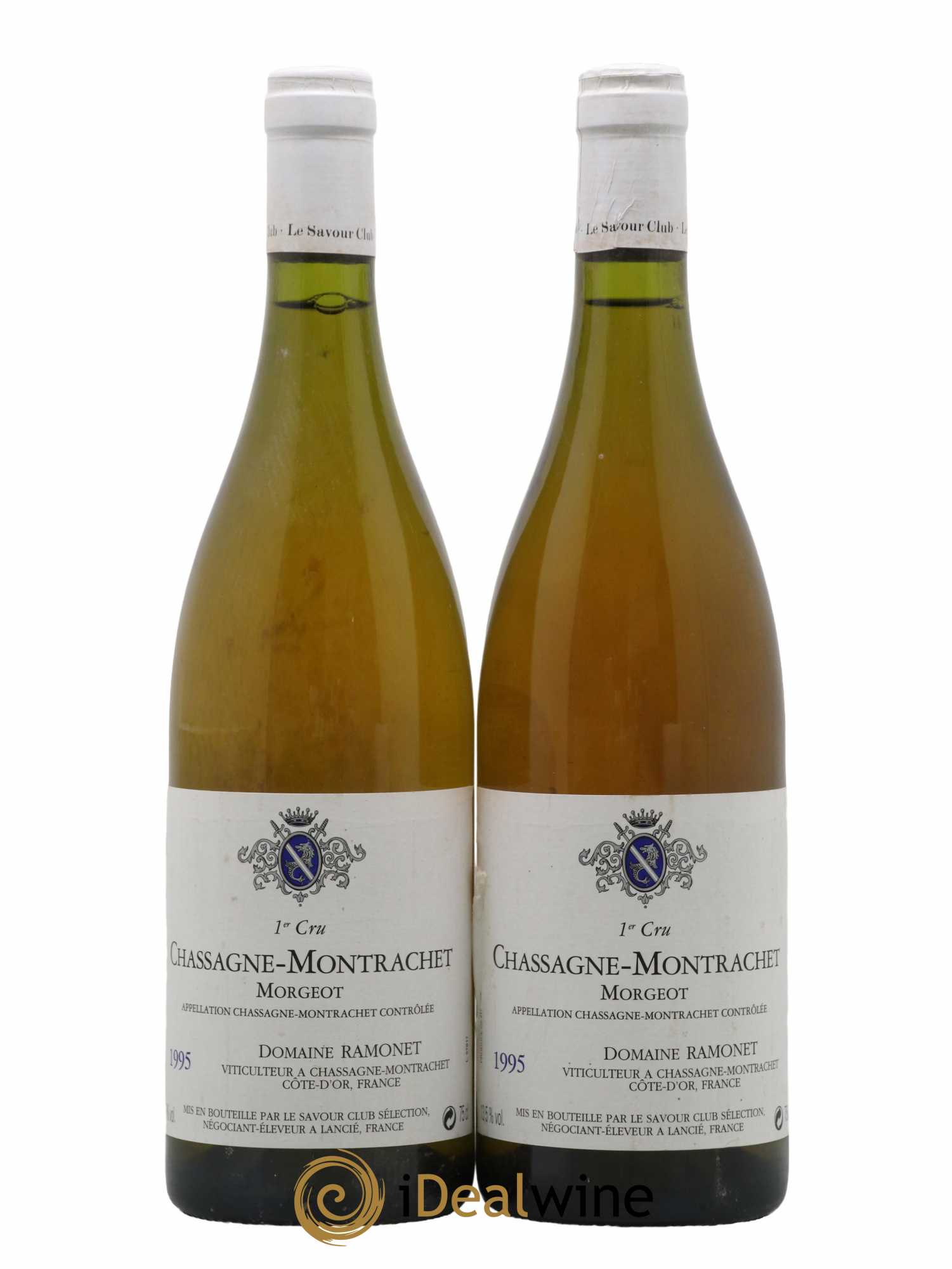 Chassagne-Montrachet 1er Cru Morgeot Ramonet (Domaine) 1995 - Lot de 2 bouteilles - 0