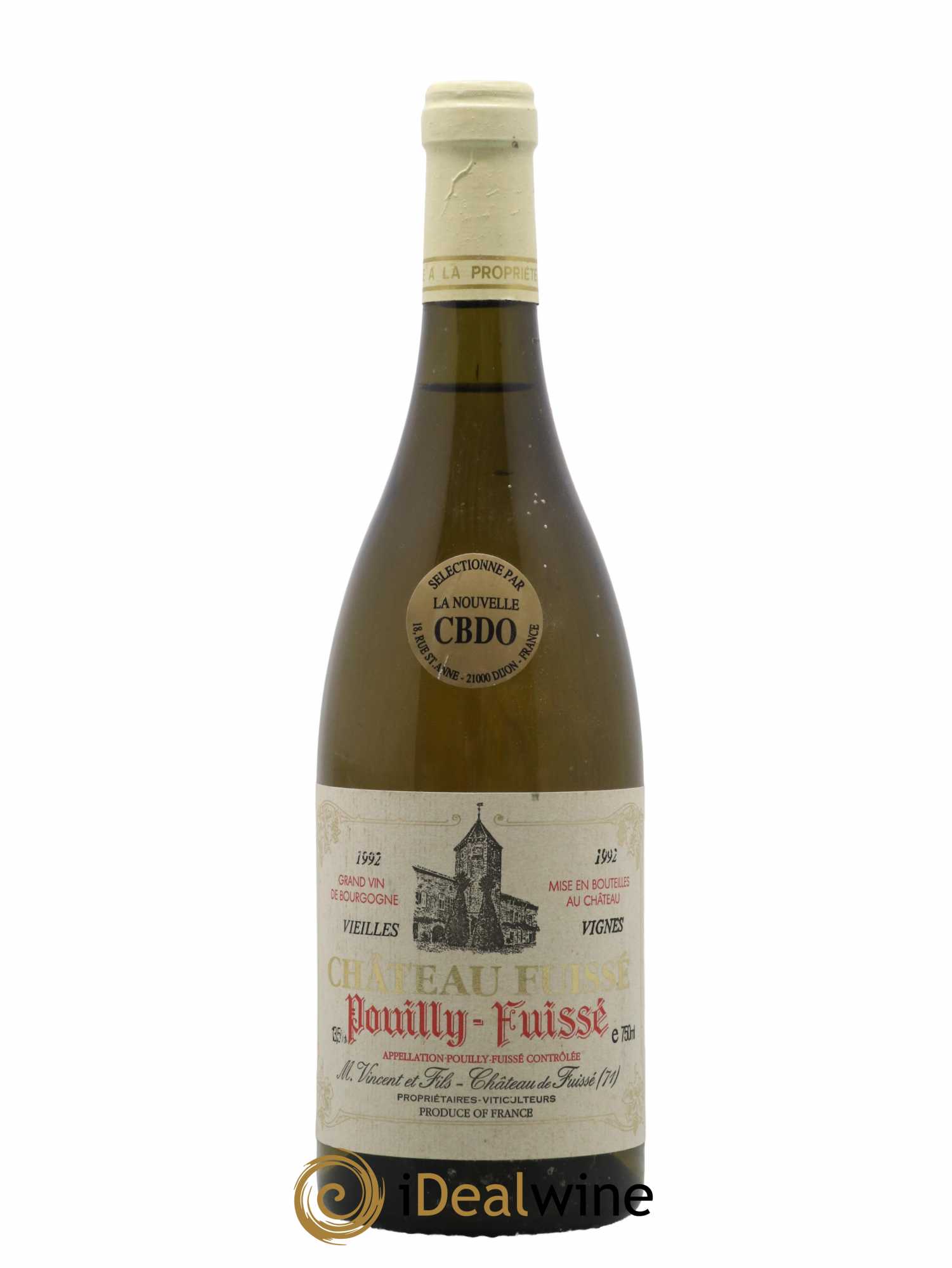 Pouilly-Fuissé Vieilles Vignes Château Fuissé 1992 - Lot of 1 bottle - 0