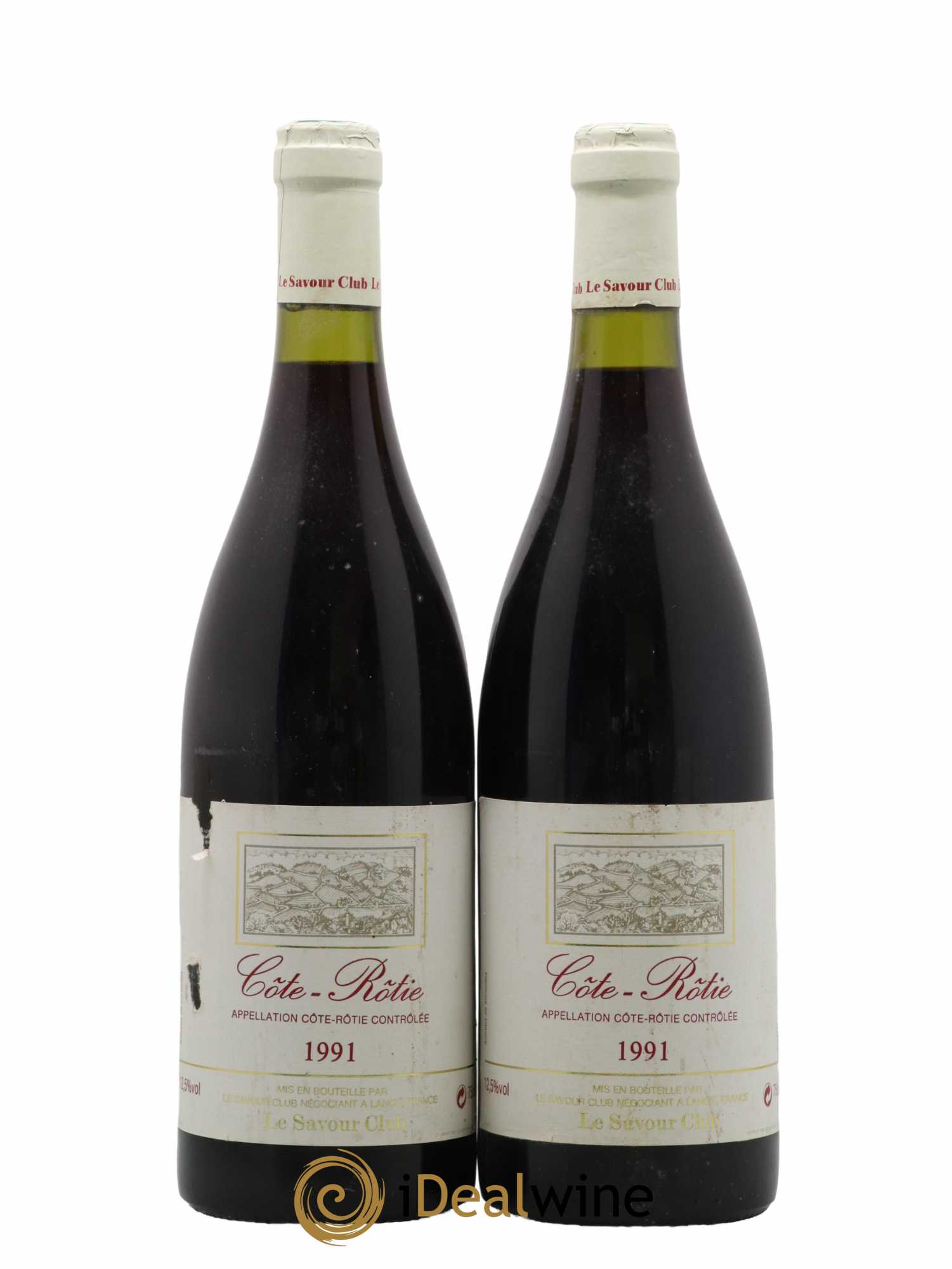 Côte-Rôtie Savour Club 1991 - Lot de 2 bouteilles - 0