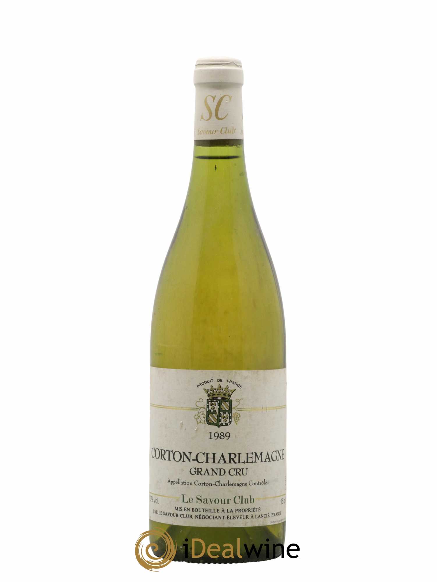 Corton-Charlemagne Grand Cru Savour Club 1989 - Lot de 1 bouteille - 0