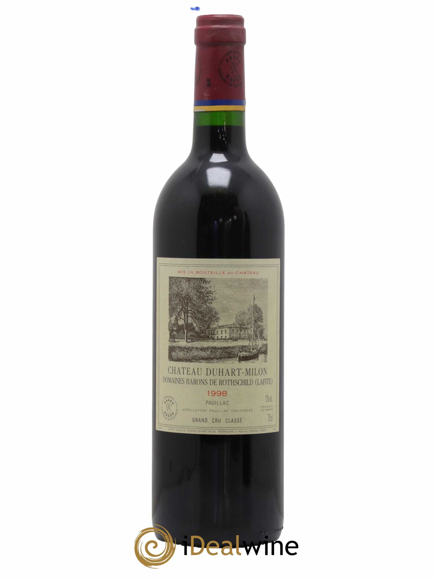 Château Duhart-Milon 4ème Grand Cru Classé 1998 - Lot de 1 bouteille - 0