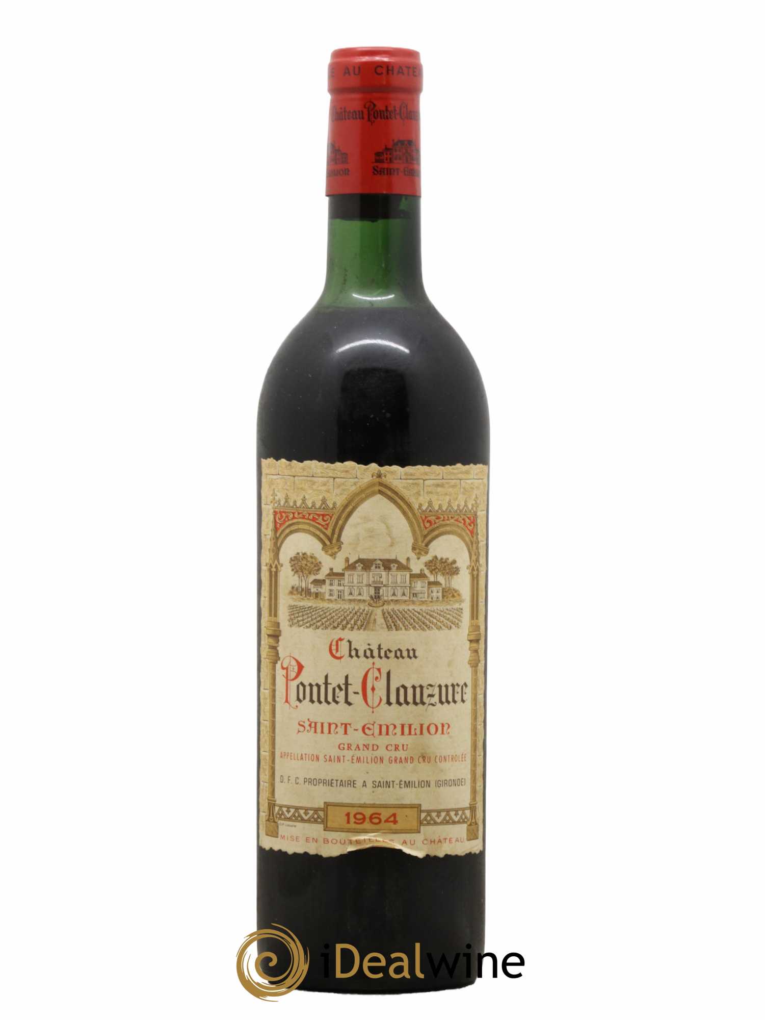 Château Pontet Clauzure 1964 - Lot de 1 bouteille - 0