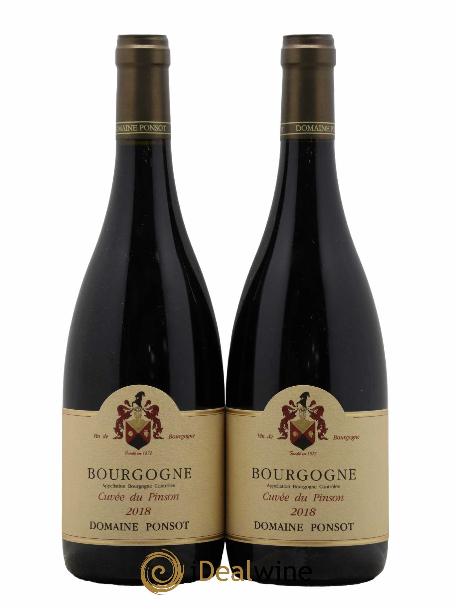 Bourgogne Cuvée du Pinson Ponsot (Domaine) 2018 - Lot de 2 bouteilles - 0