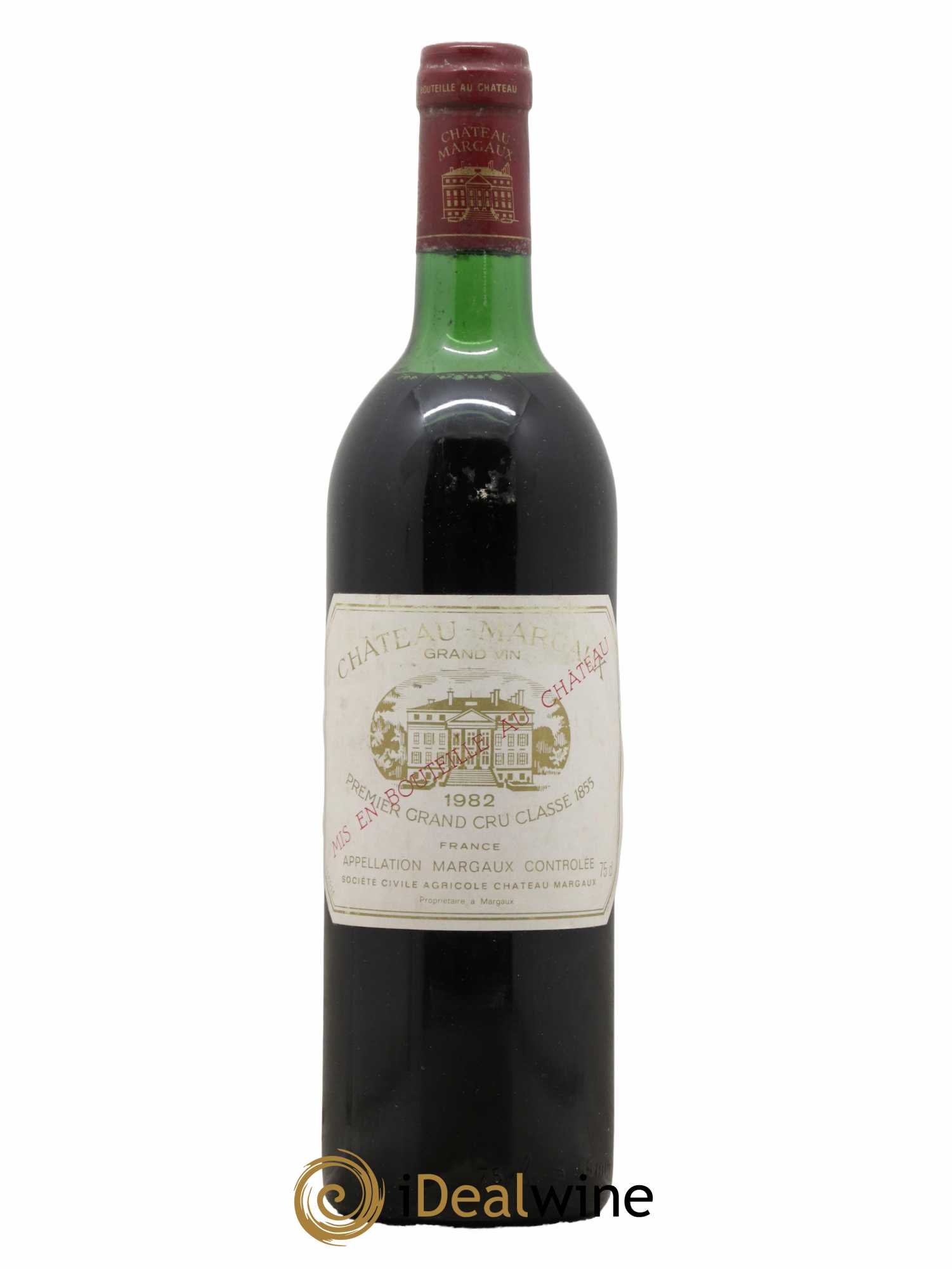 Château Margaux 1er Grand Cru Classé 1982 - Lot de 1 bouteille - 0