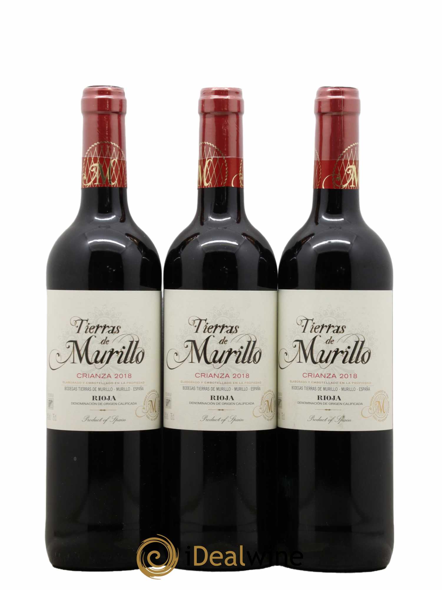 Rioja DOCA Tierras de Murillo 2018 - Posten von 6 Flaschen - 2