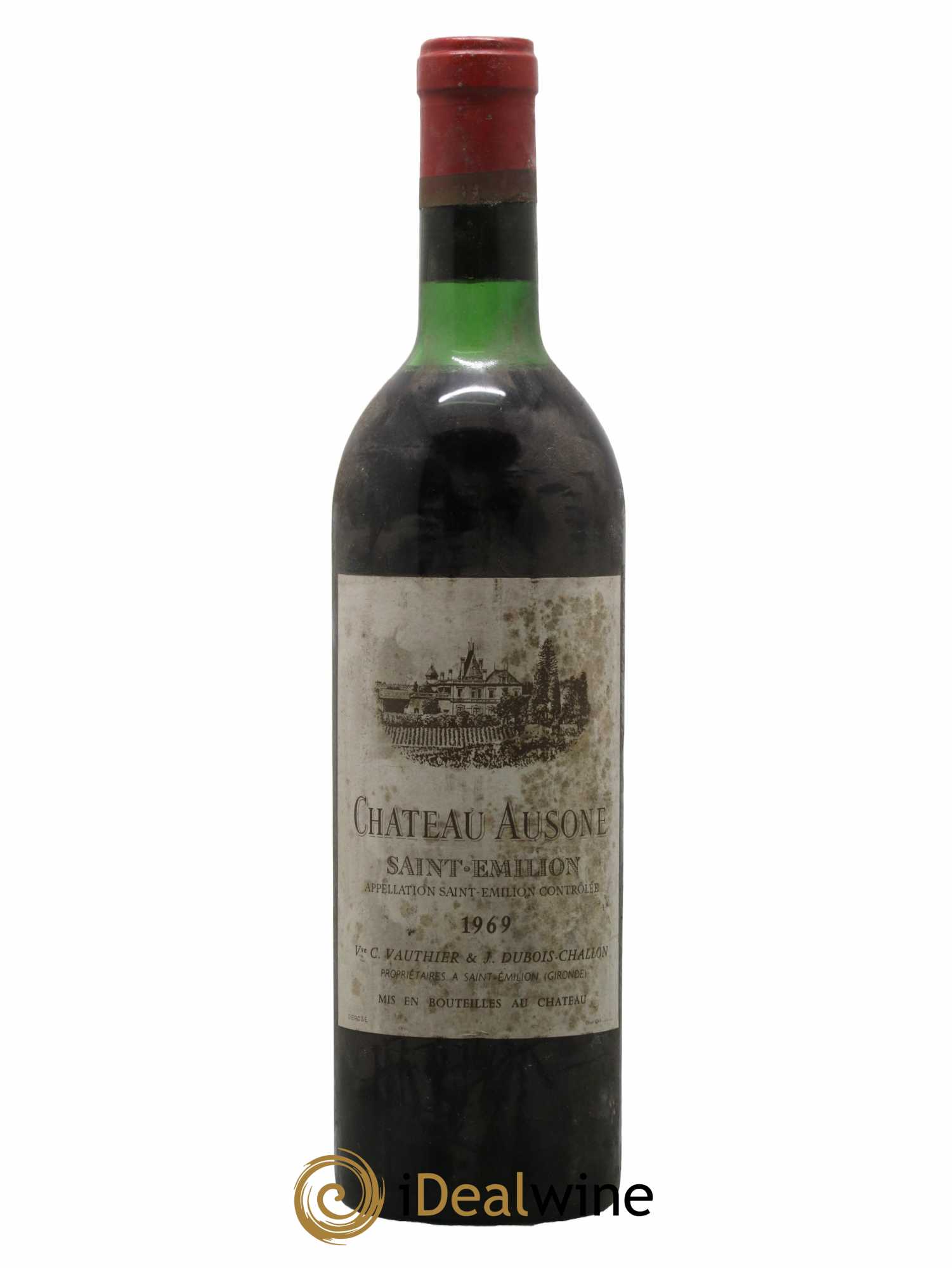 Château Ausone 1er Grand Cru Classé A 1969 - Lot de 1 bouteille - 0