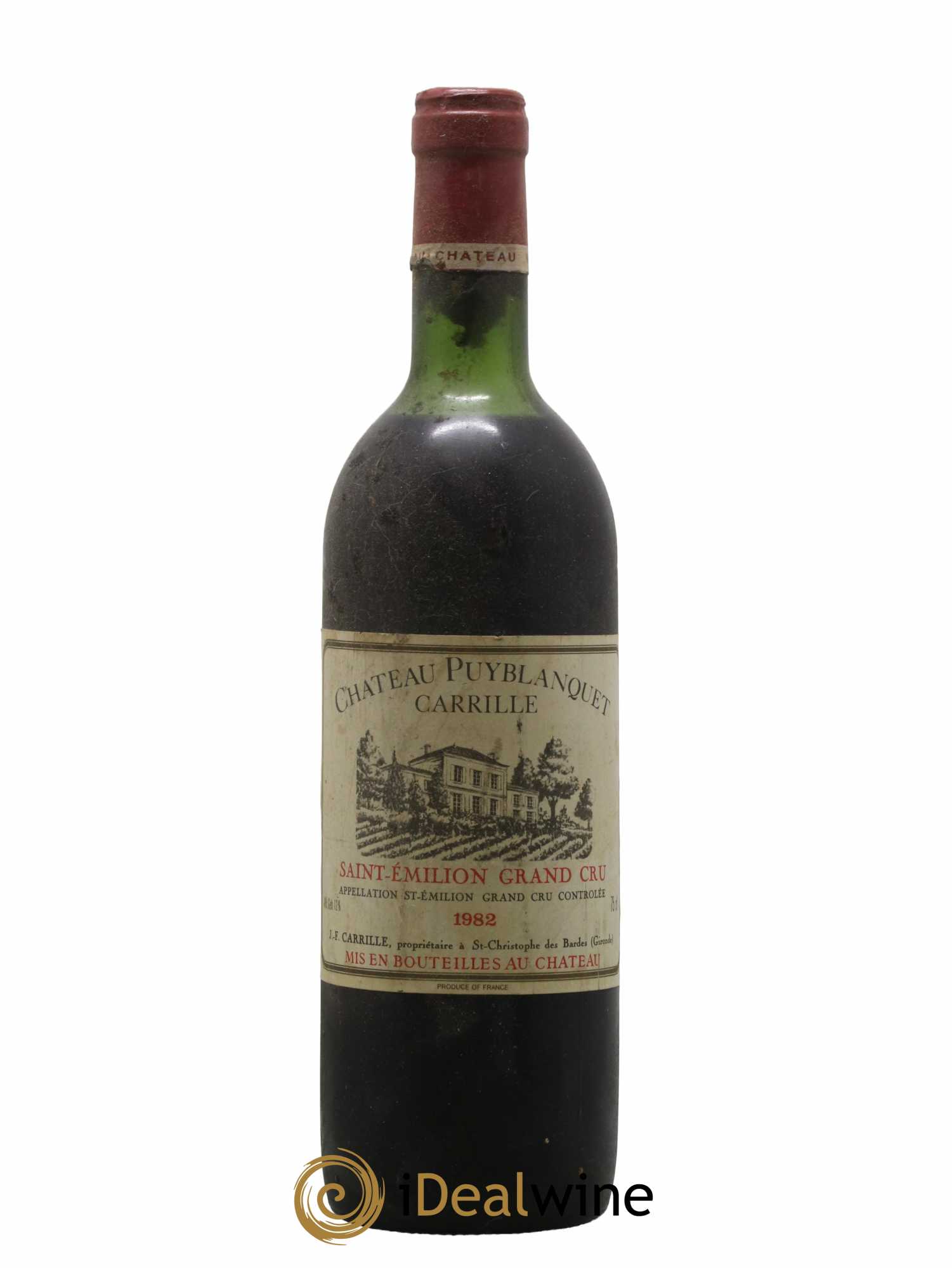 Saint-Émilion Grand Cru Château Puyblanquet 1982 - Lot de 1 bouteille - 0