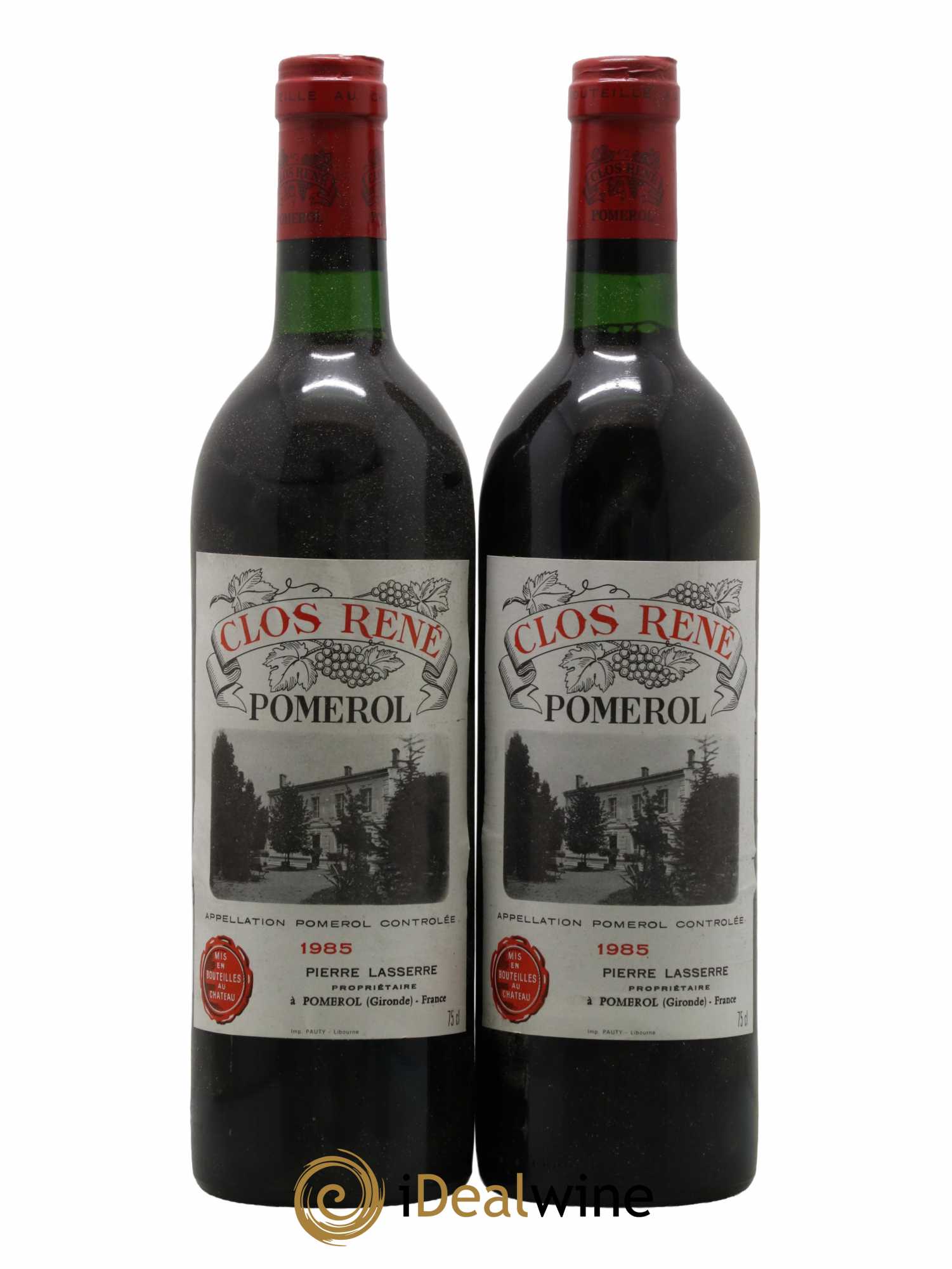 Clos René 1985 - Lot of 2 bottles - 0