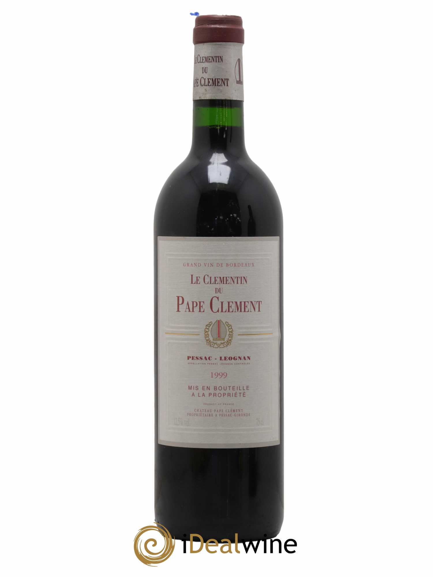 Le Clémentin de Pape Clément Second Vin 1999 - Lot de 1 bouteille - 0