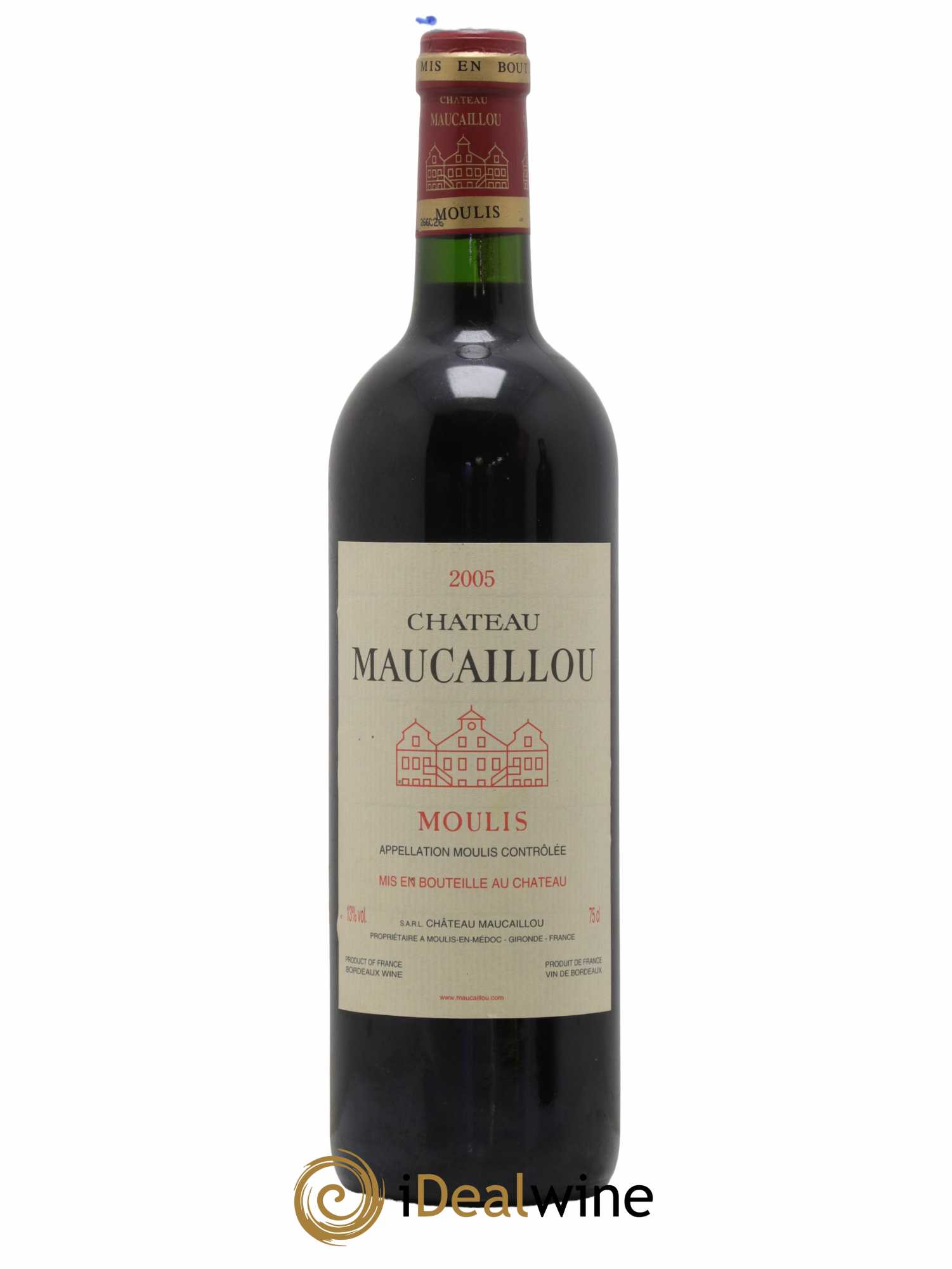 Château Maucaillou 2005 - Lot de 1 bouteille - 0