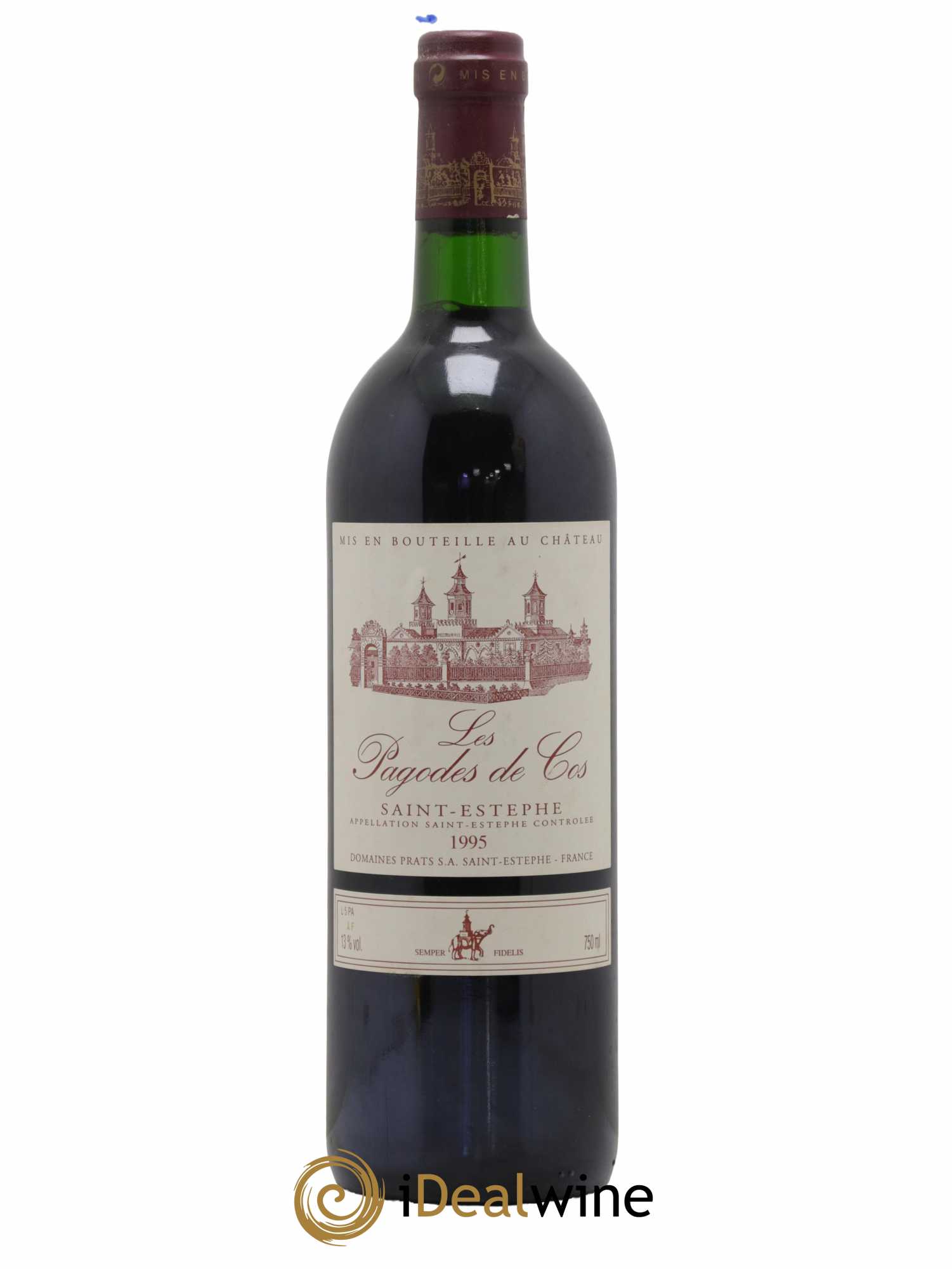 Les Pagodes de Cos Second Vin 1995 - Lot de 1 bouteille - 0