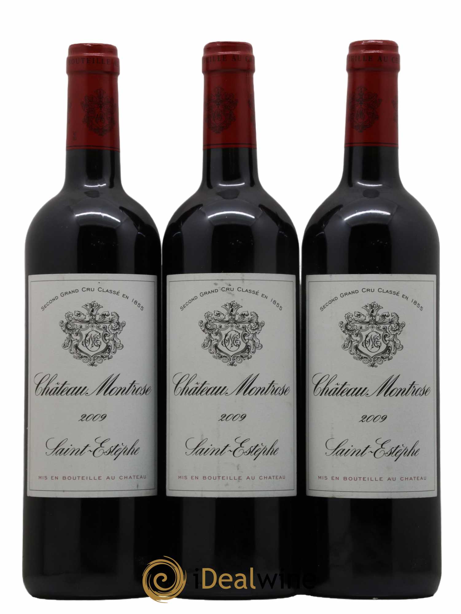 Château Montrose 2ème Grand Cru Classé 2009 - Lot de 3 bouteilles - 0