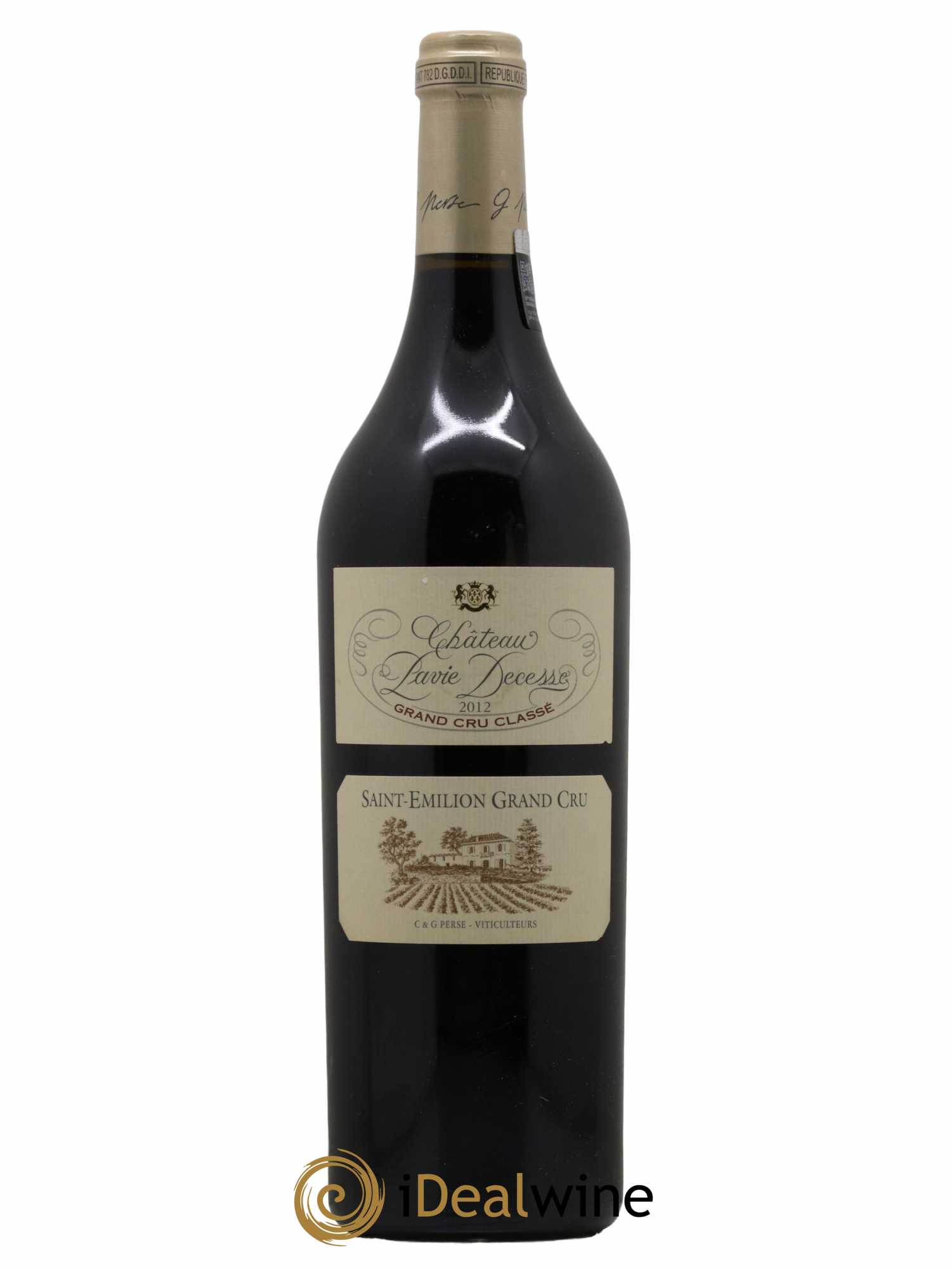Château Pavie Decesse Grand Cru Classé 2012 - Lot de 1 bouteille - 0