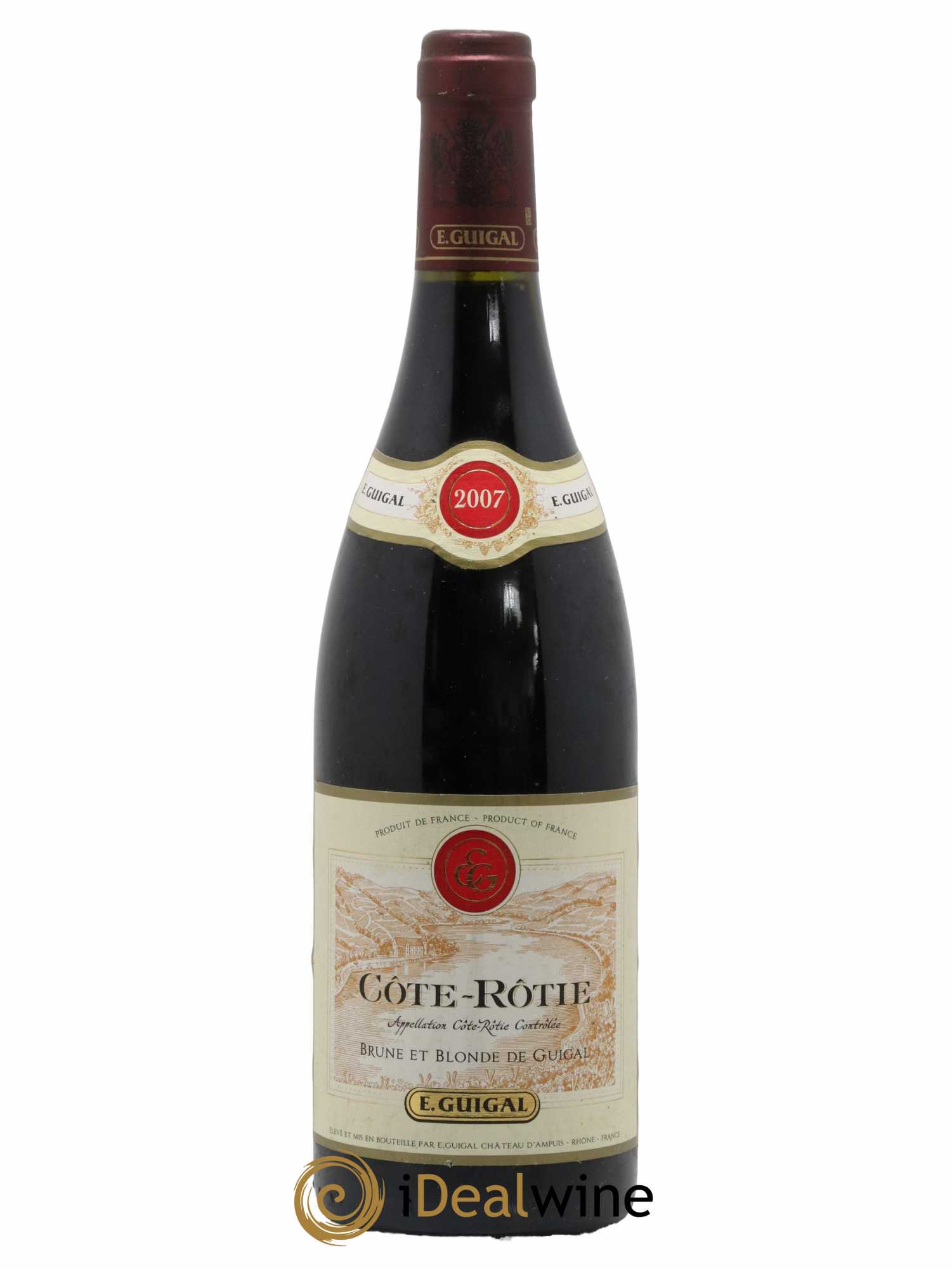 Côte-Rôtie Côtes Brune et Blonde Guigal 2007 - Lot de 1 bouteille - 0