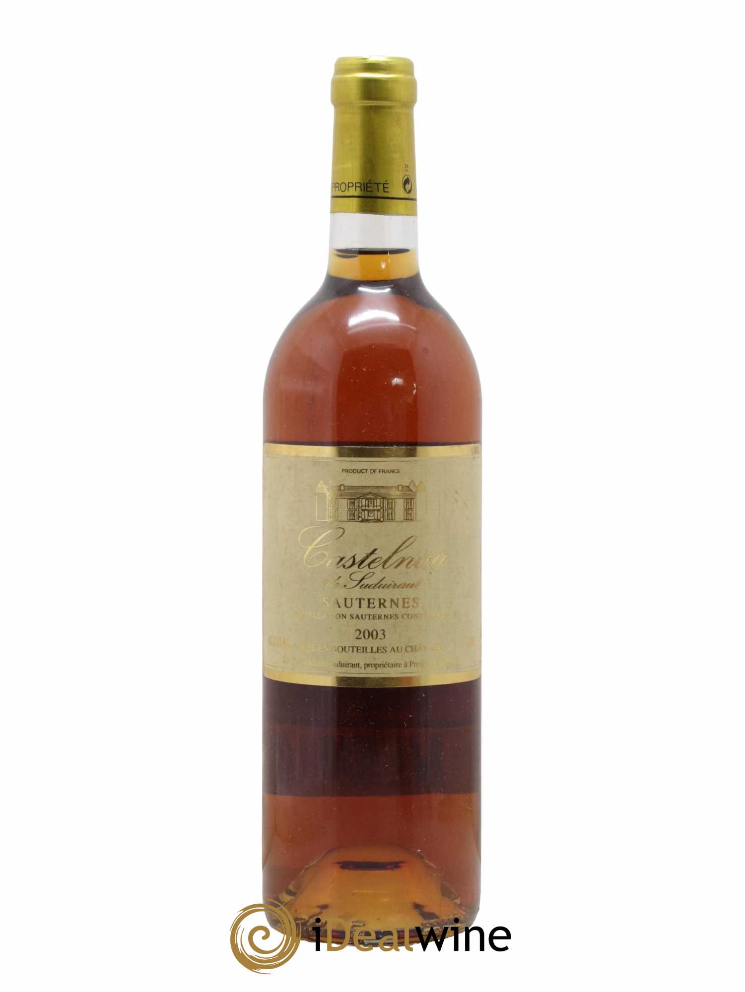 Sauternes Castelnau De Suduiraut 2003 - Lotto di 1 bottiglia - 0