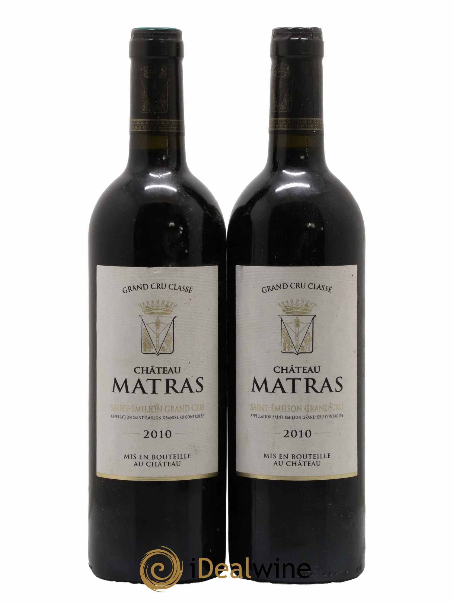 Château Matras 2010 - Lot de 2 bouteilles - 0