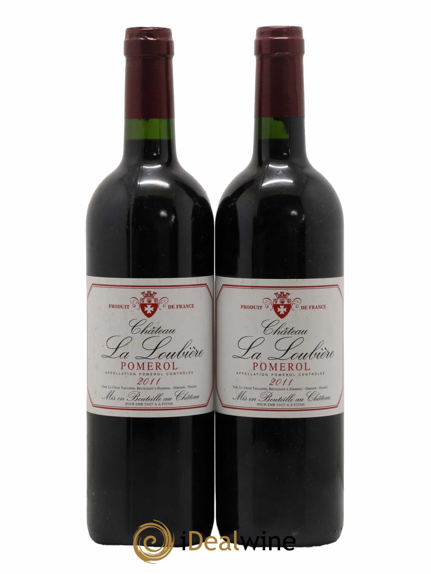 Château la Loubière (sans prix de réserve) 2011 - Lot de 2 bouteilles - 0