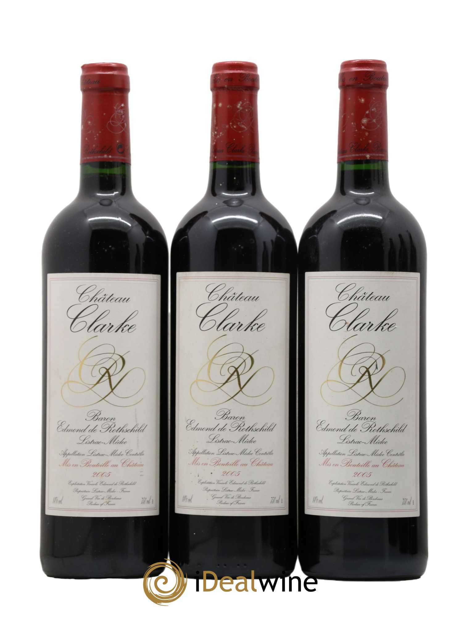 Château Clarke 2005 - Lot de 6 bouteilles - 1