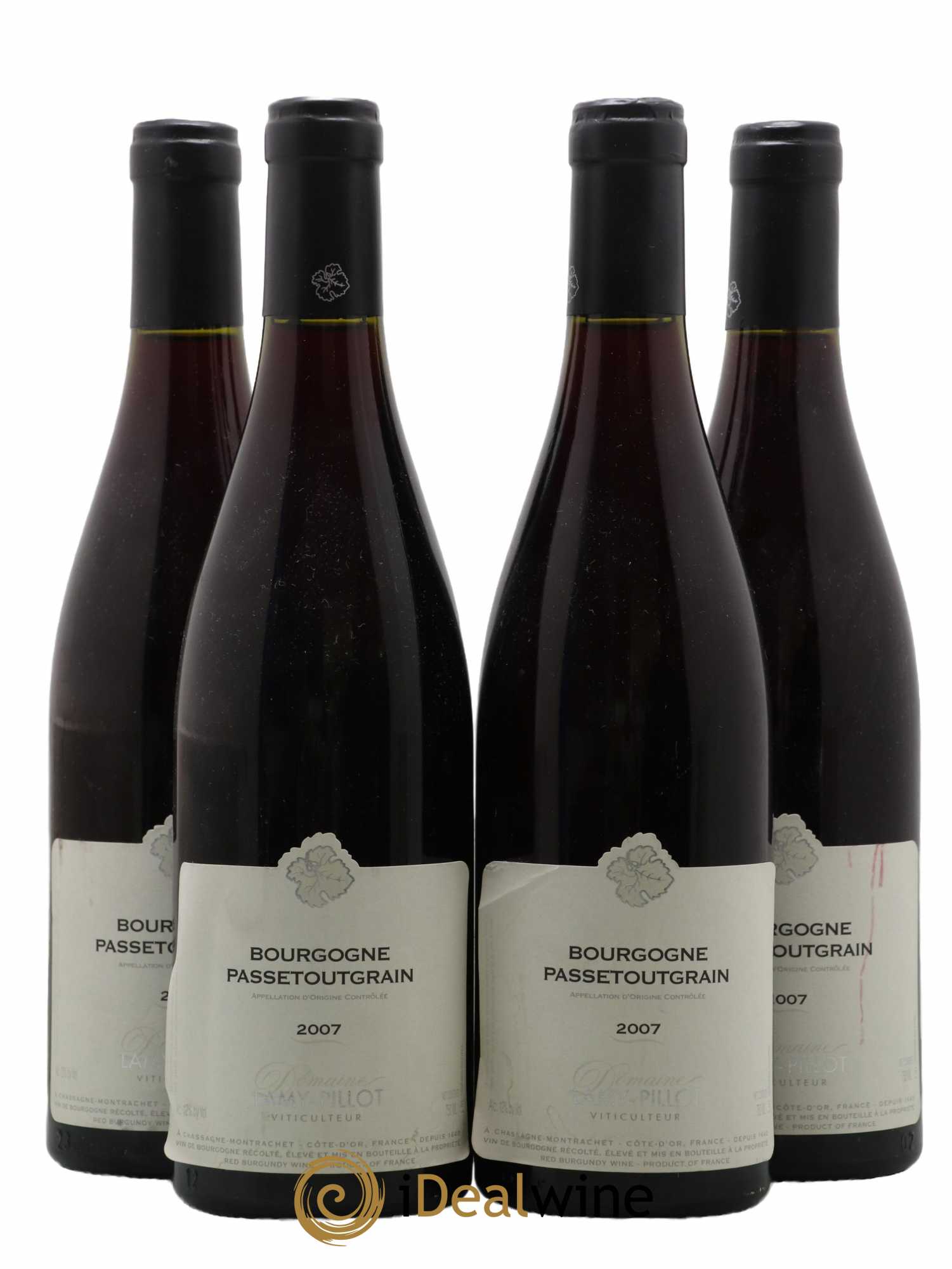 Bourgogne Passetoutgrain Lamy Pillot 2007 - Lot de 4 bouteilles - 0