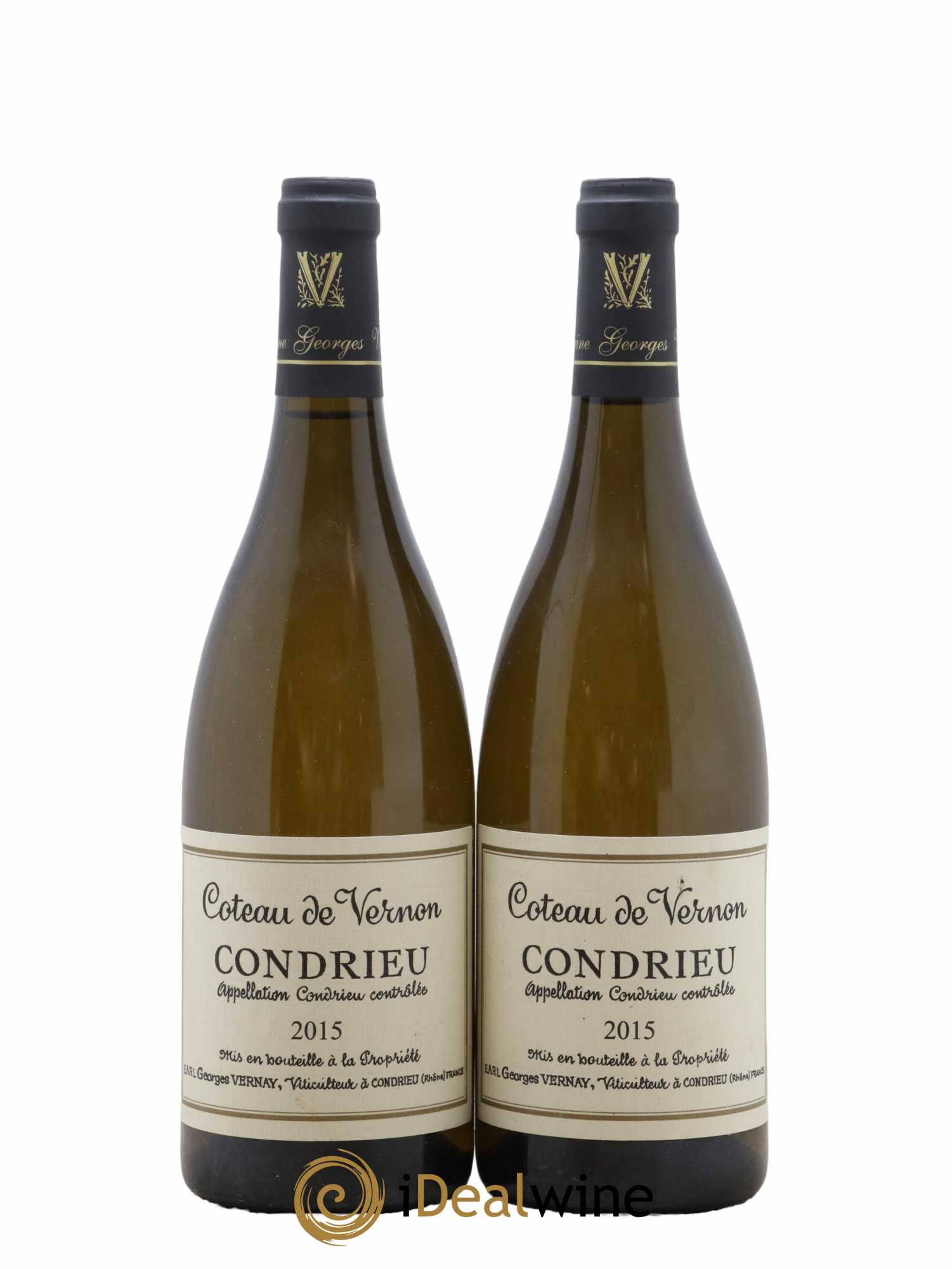 Condrieu Coteau de Vernon Georges Vernay 2015 - Lot de 2 bouteilles - 0