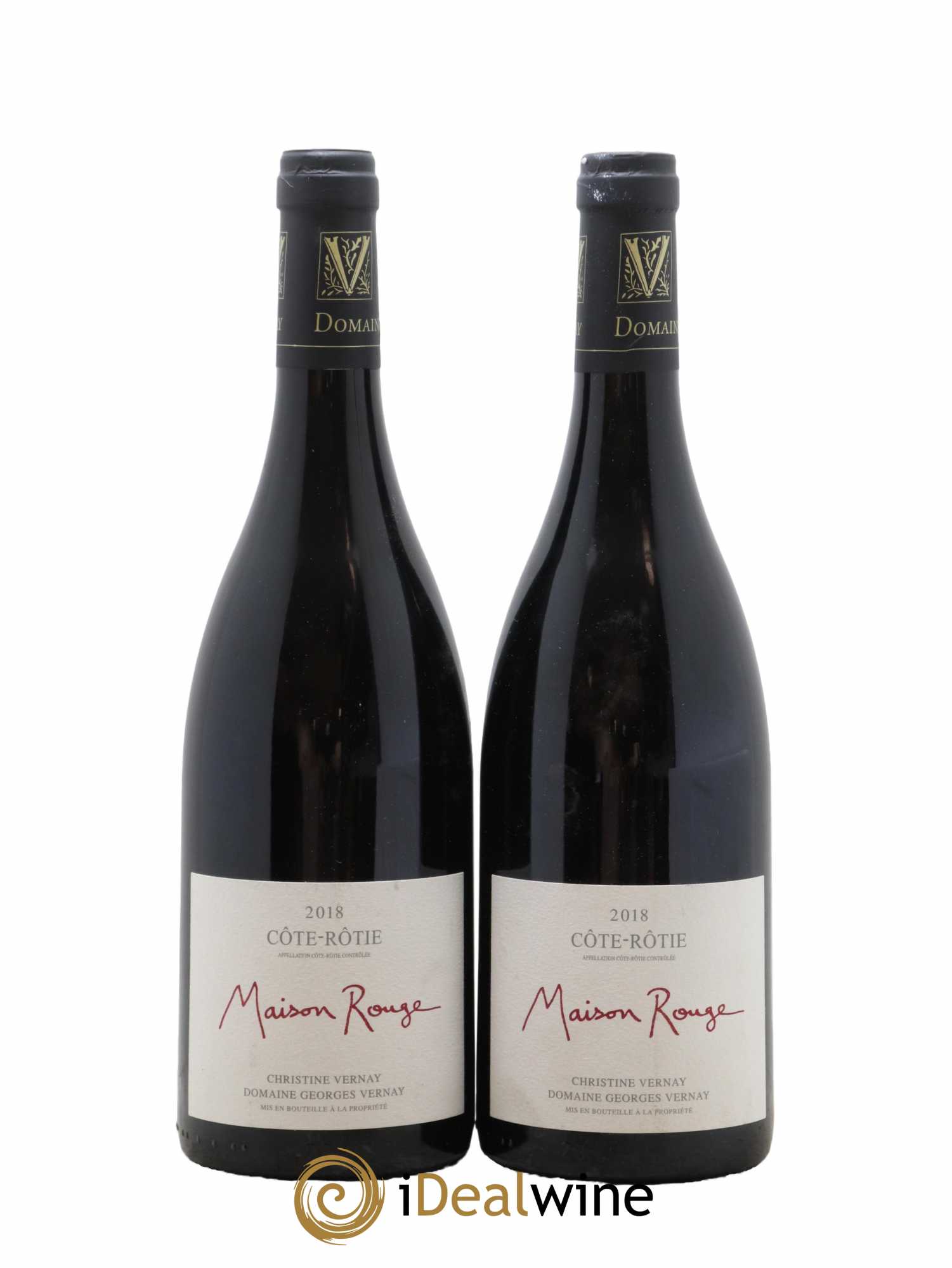 Côte-Rôtie Maison Rouge Georges Vernay 2018 - Lot de 2 bouteilles - 0