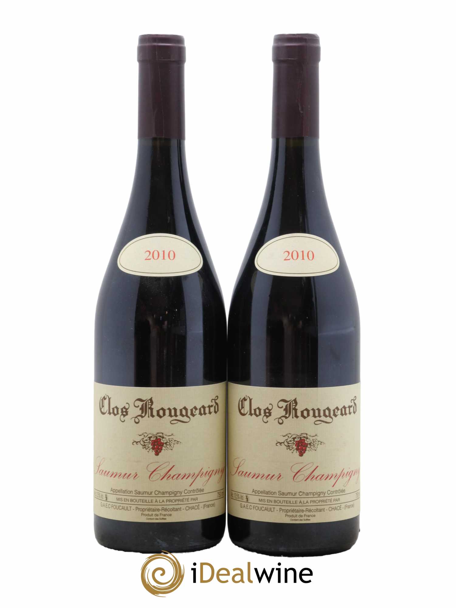 Saumur-Champigny Clos Rougeard 2010 - Lot de 2 bouteilles - 0