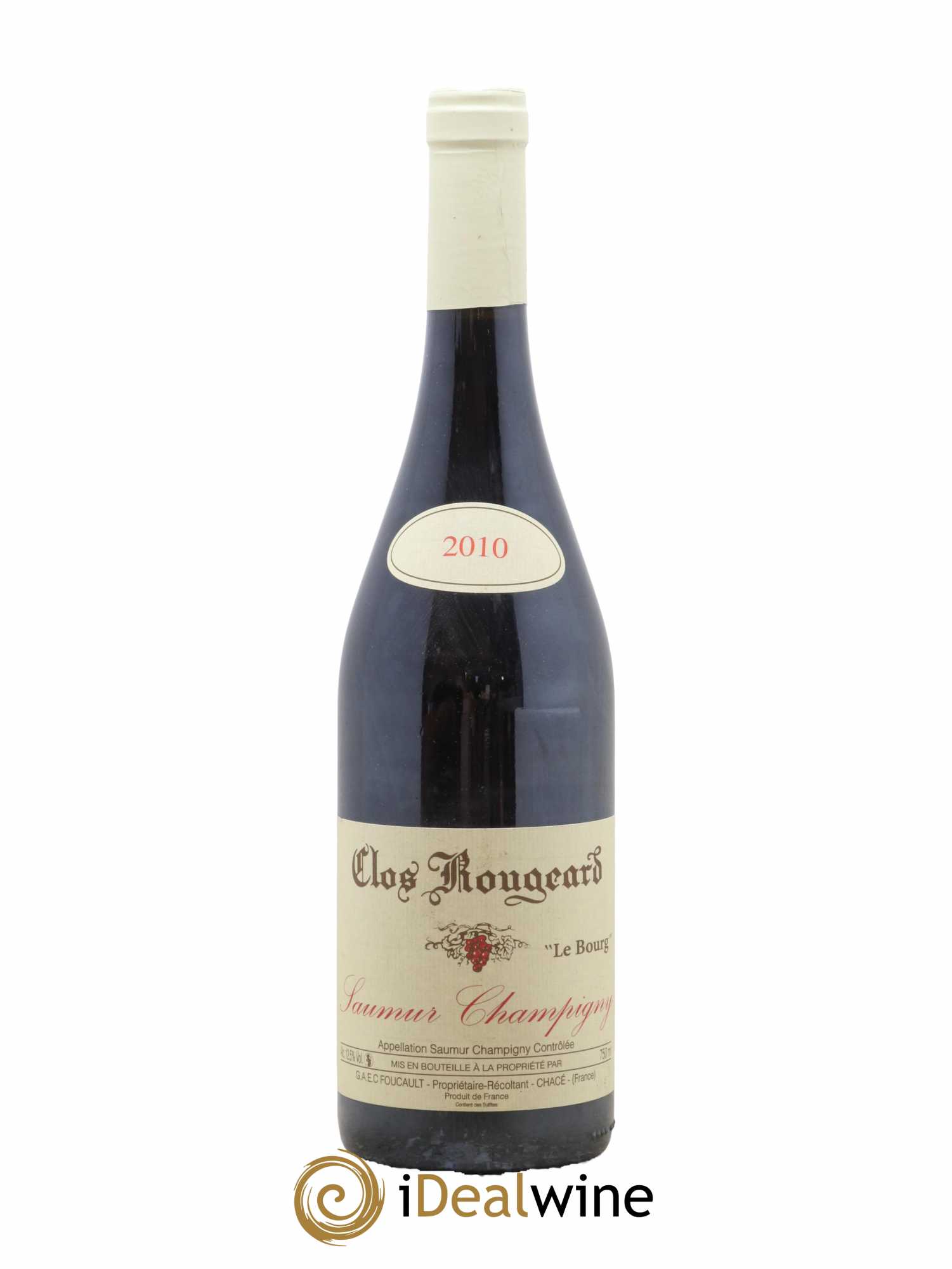 Saumur-Champigny Le Bourg Clos Rougeard 2010 - Lot de 1 bouteille - 0