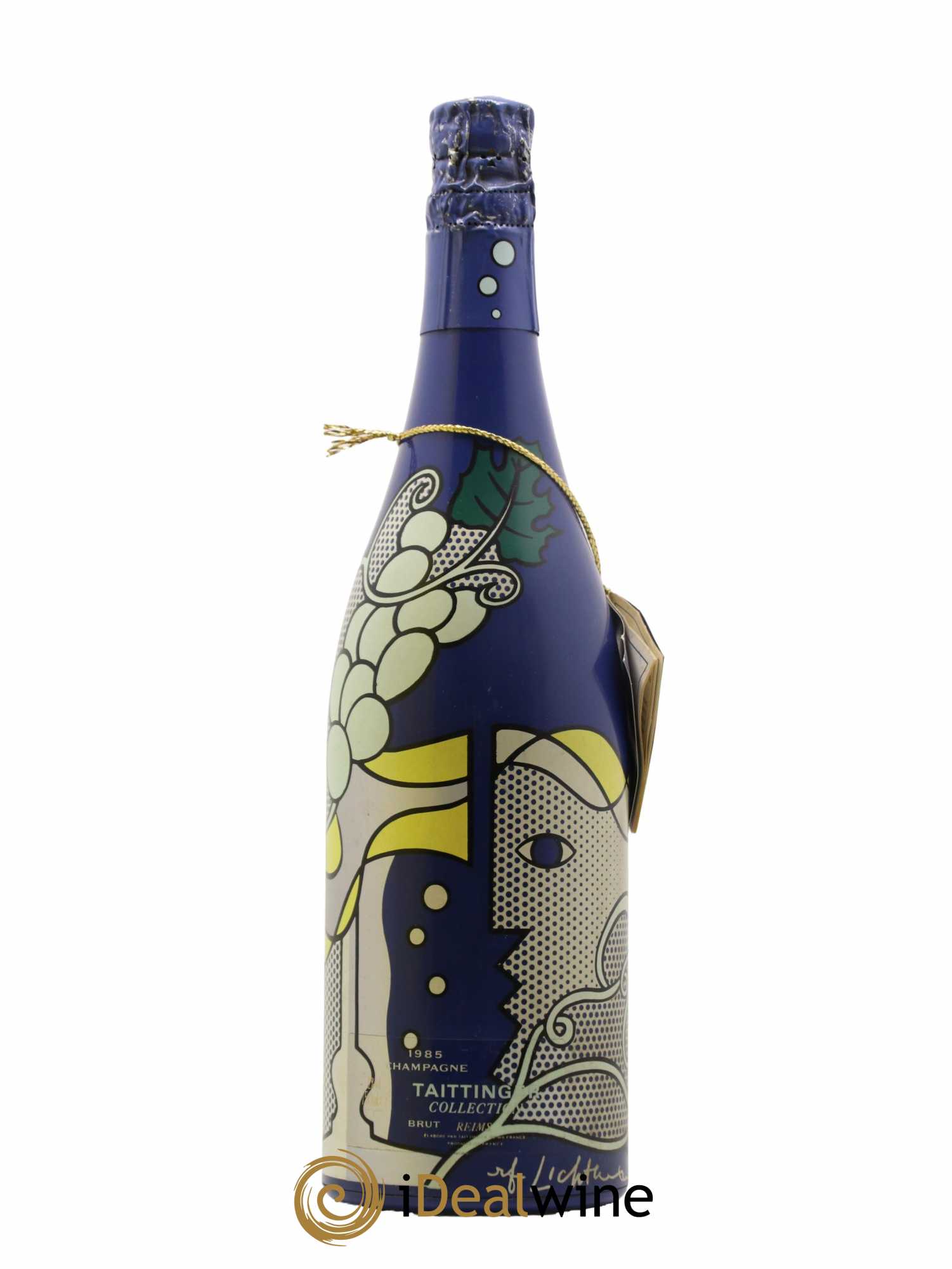 1985 - Collection Lichtenstein Taittinger 1985 - Lot de 1 bouteille - 1