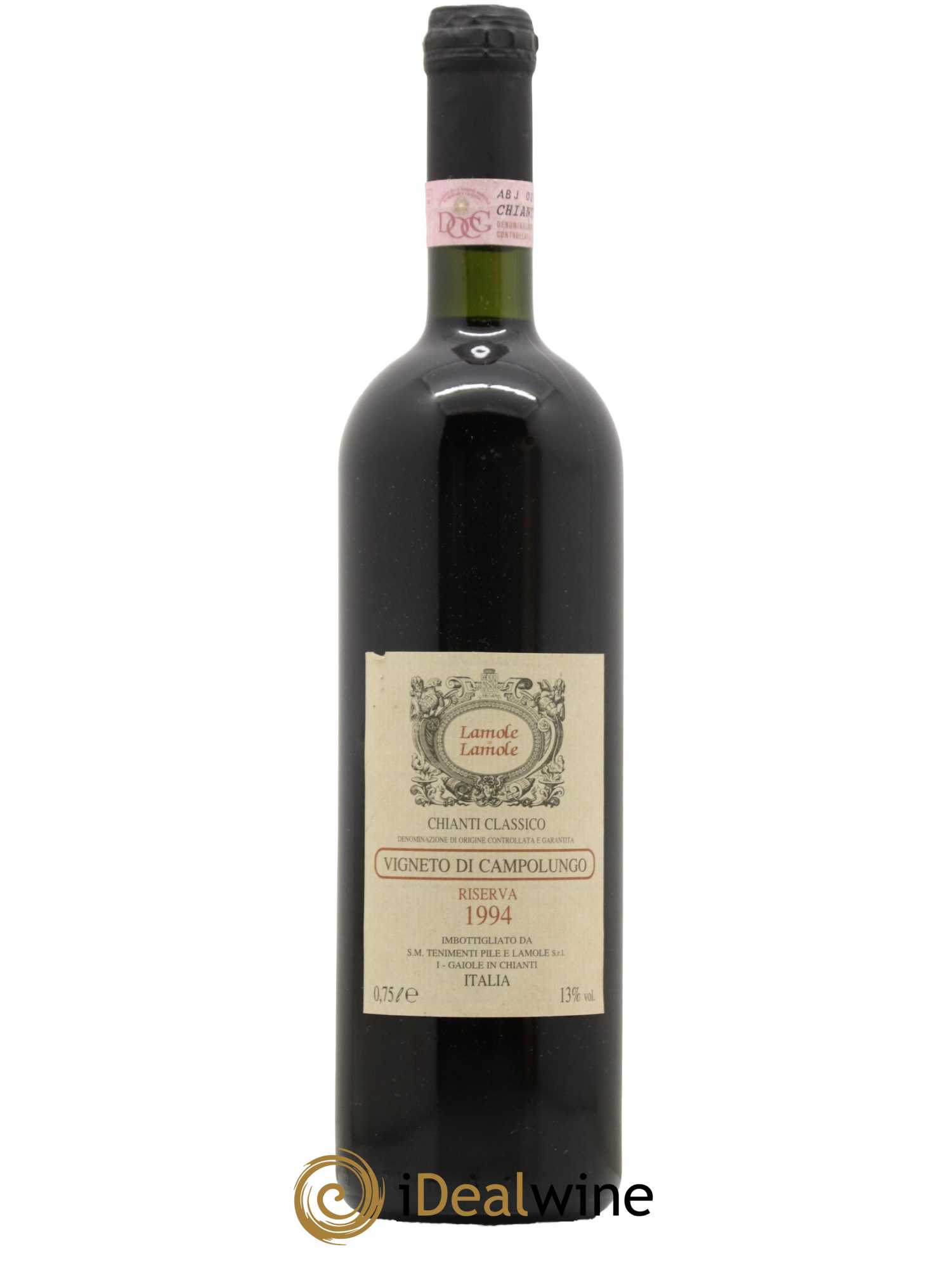 Chianti DOCG Riserva Campolungo Fattoria Lamole 1994 - Lot de 1 bouteille - 0
