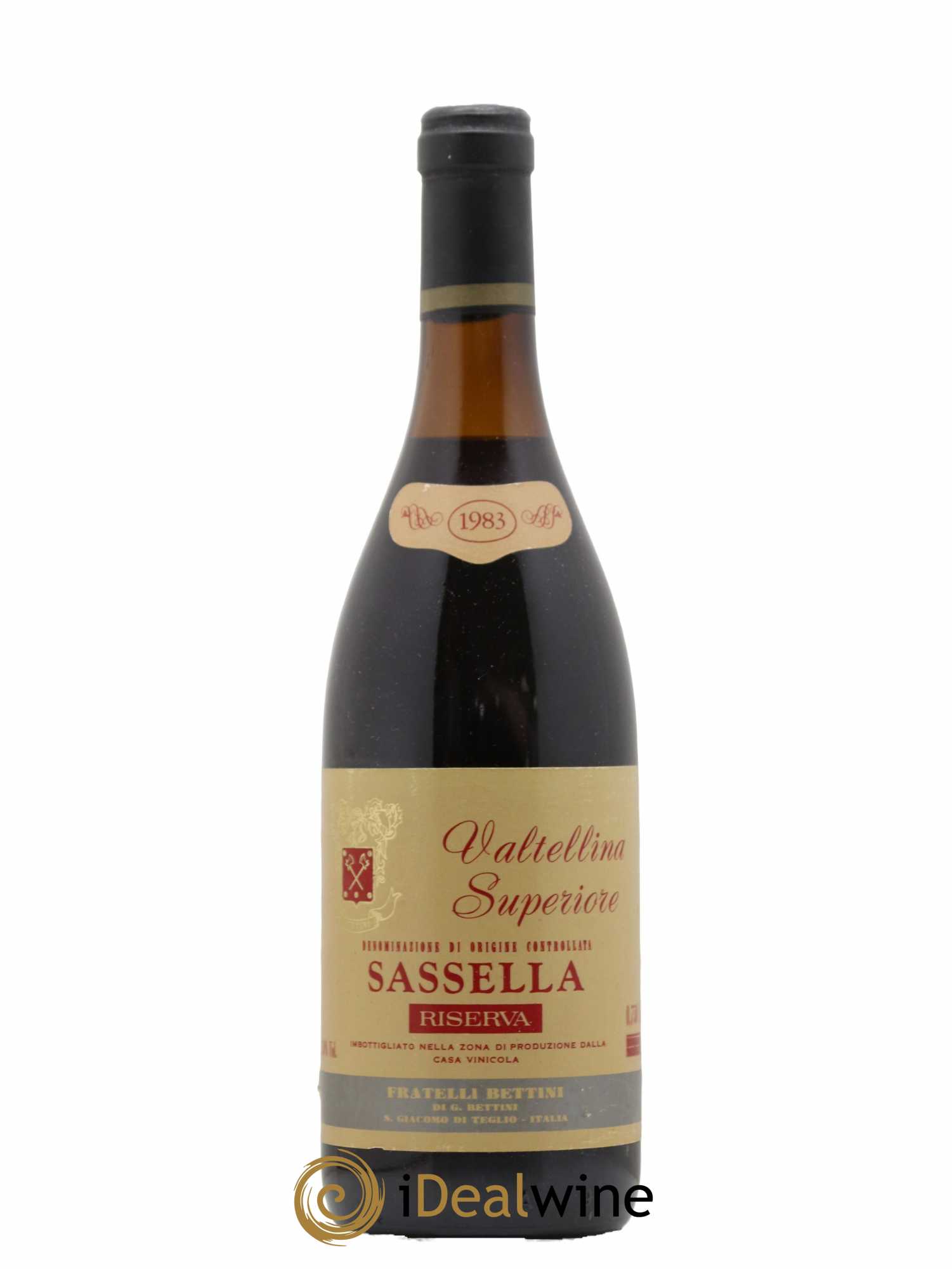 Rosso di Valtellina DOC Ar.Pe.Pe. Superiore Sassela Bettini 1983 - Lot de 1 bouteille - 0
