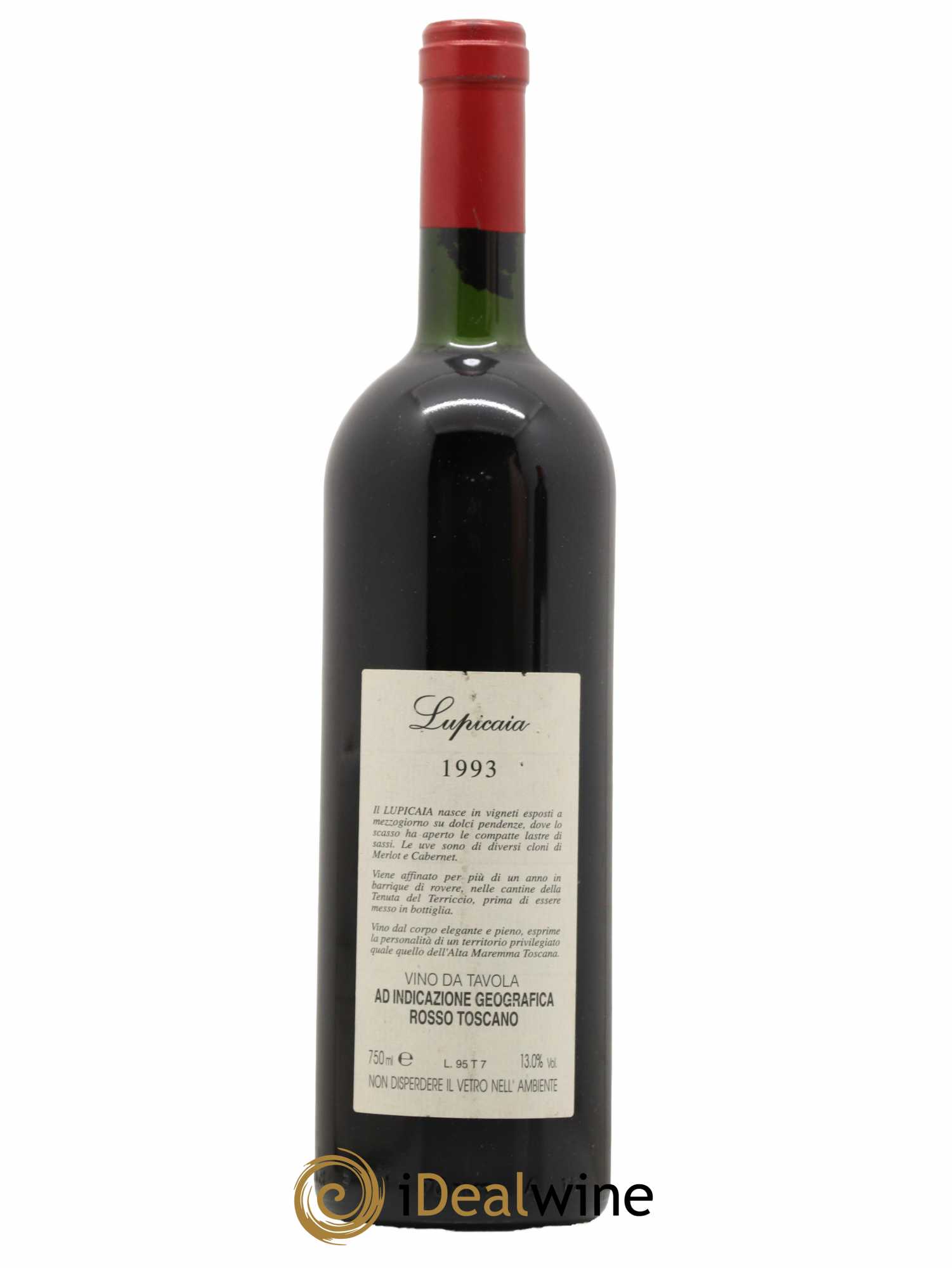 Toscana IGT Lupicaia Castello del Terriccio 1993 - Lot de 1 bouteille - 1