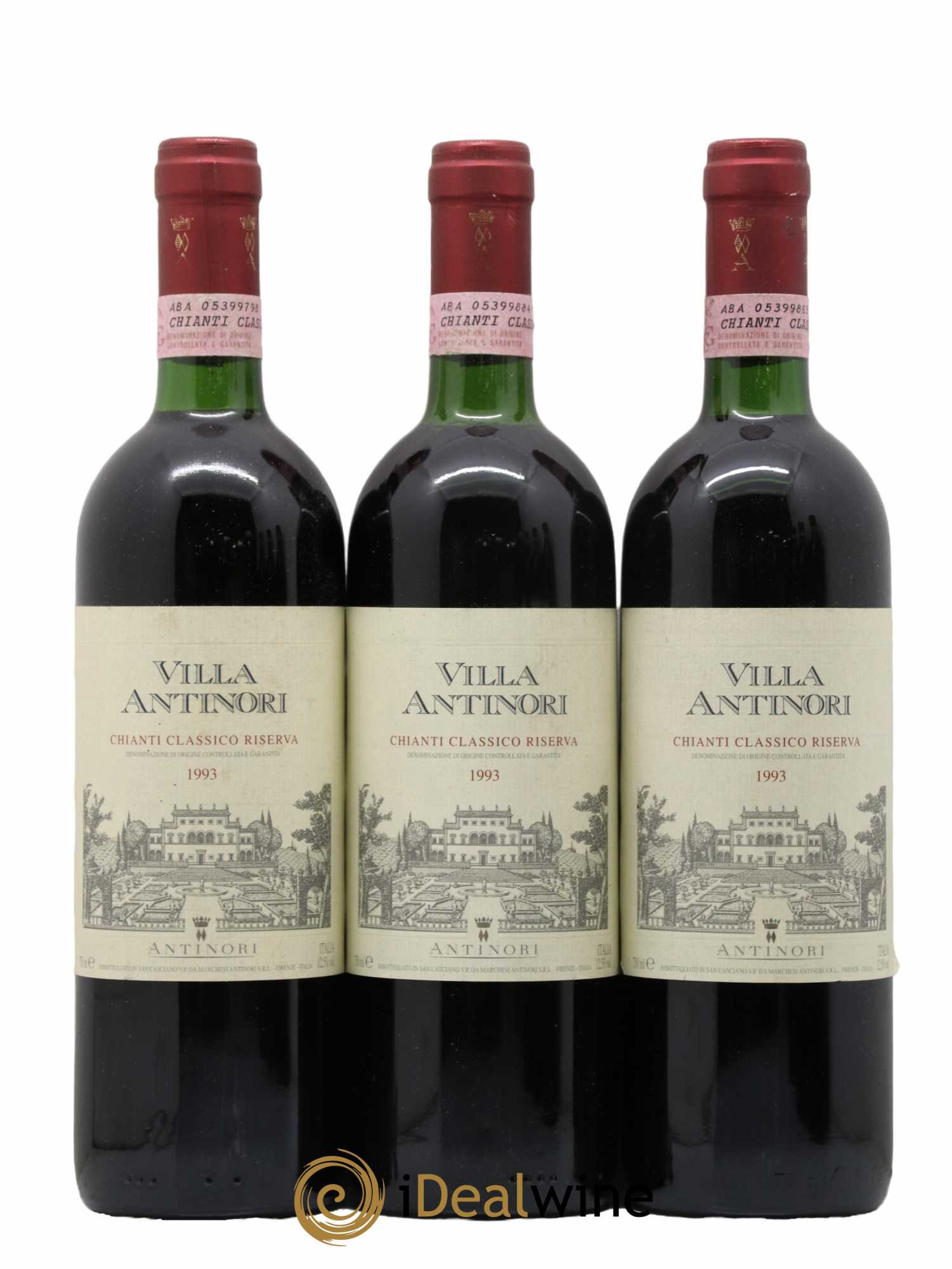 Chianti Classico DOCG 1993 - Posten von 3 Flaschen - 0