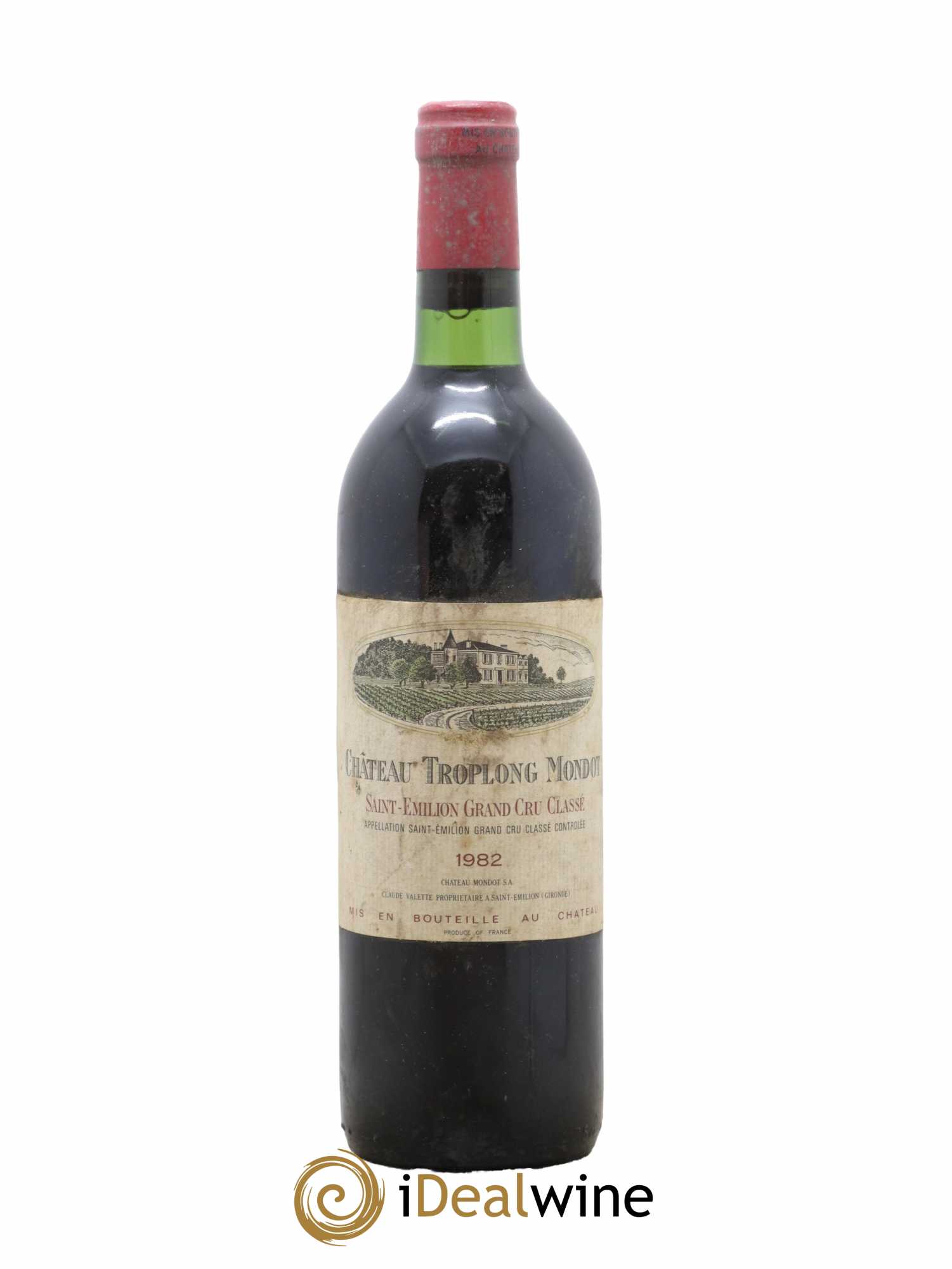 Château Troplong Mondot 1er Grand Cru Classé B 1982 - Lot de 1 bouteille - 0
