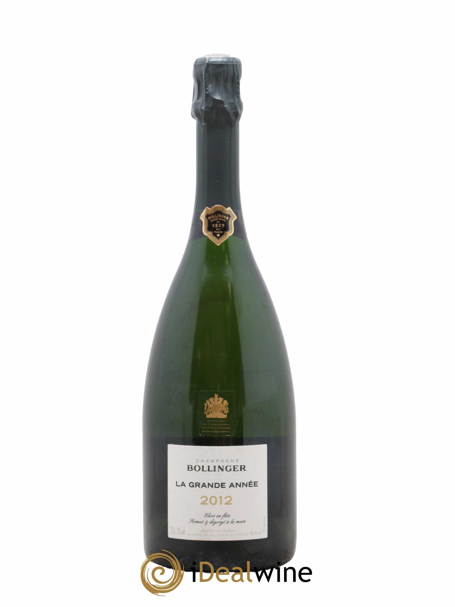 La Grande Année Brut Bollinger 2012 - Lot de 1 bouteille - 0