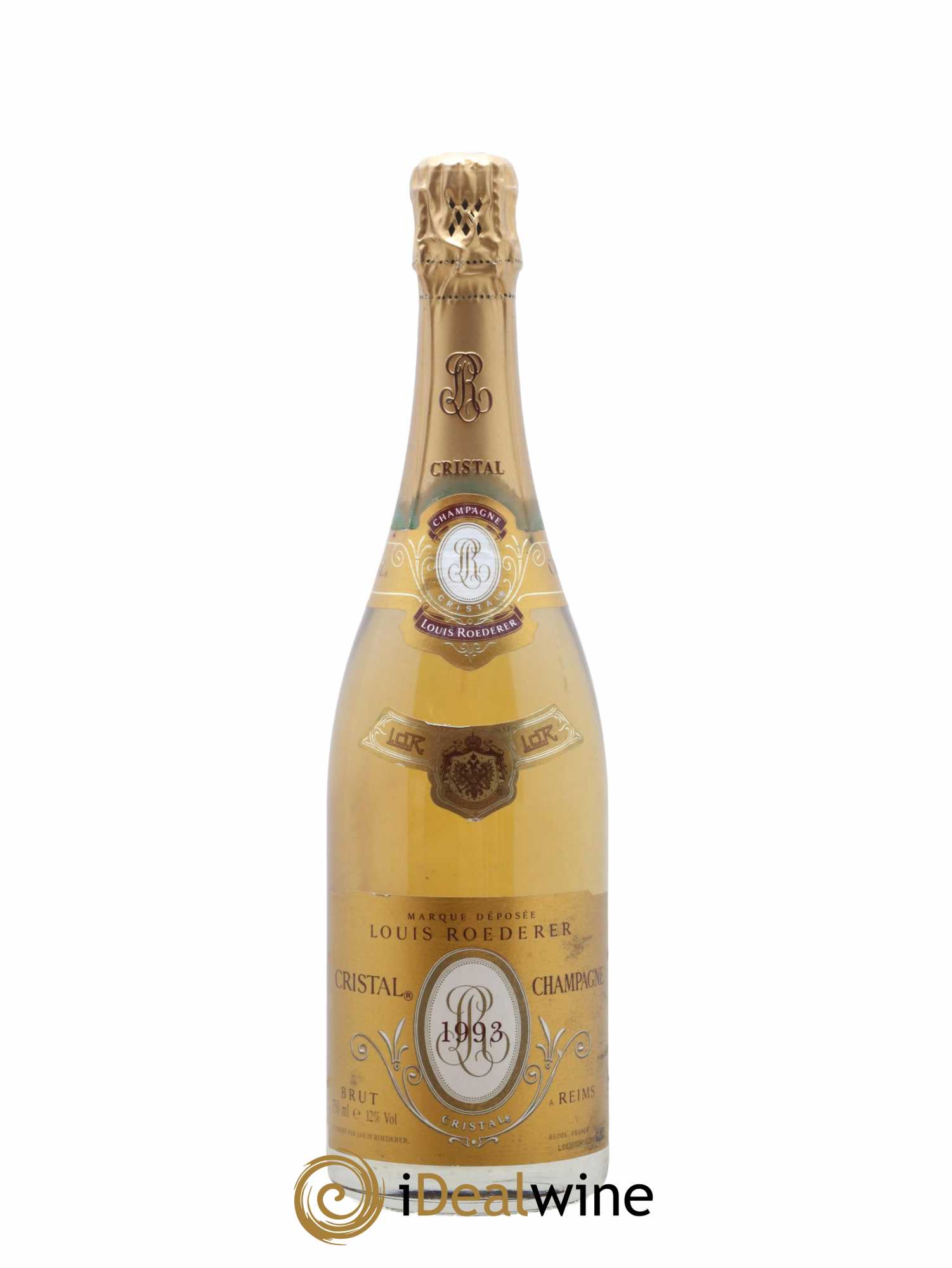 Cristal Louis Roederer 1993 - Posten von 1 Flasche - 1