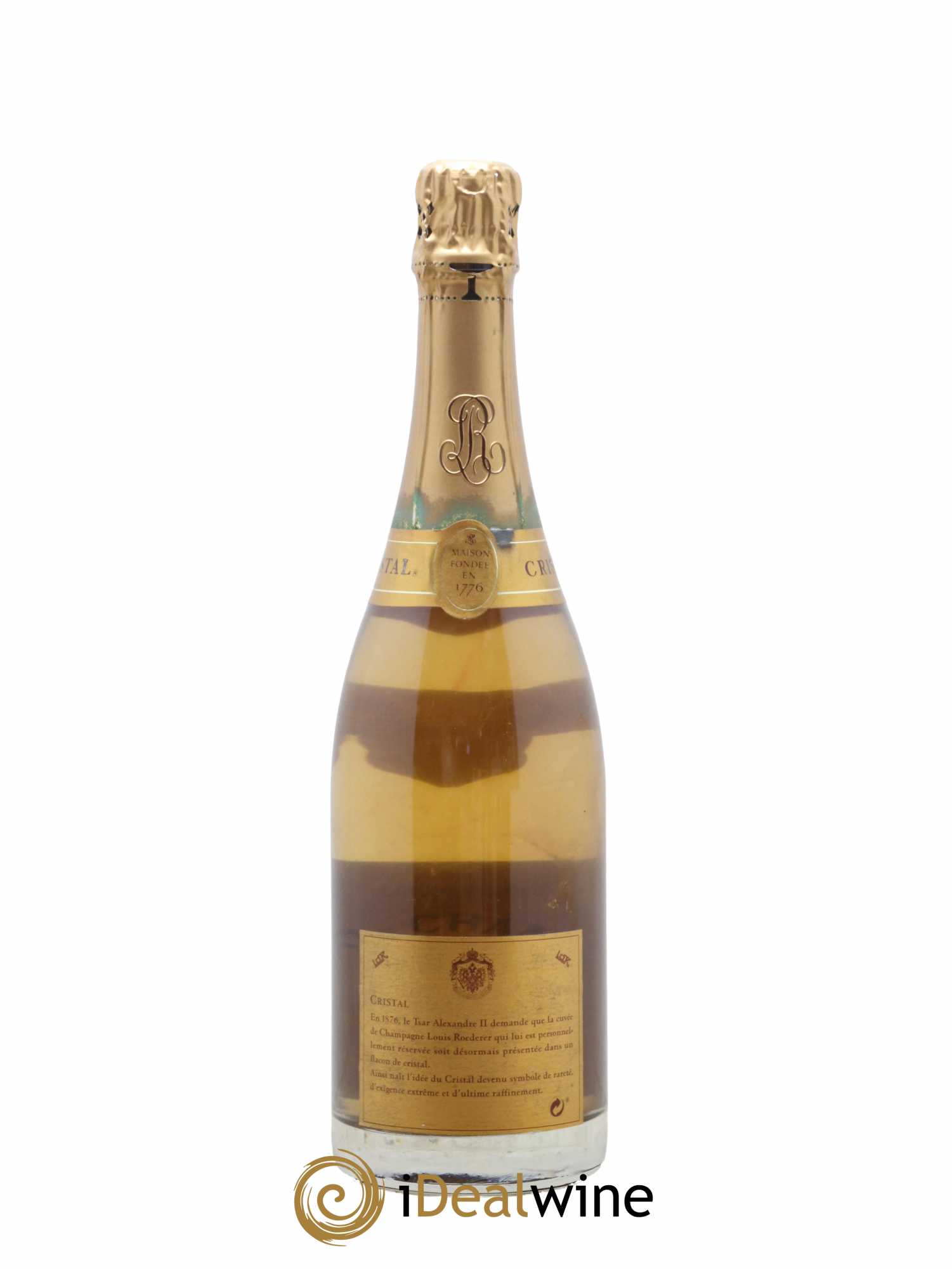 Cristal Louis Roederer 1993 - Posten von 1 Flasche - 2