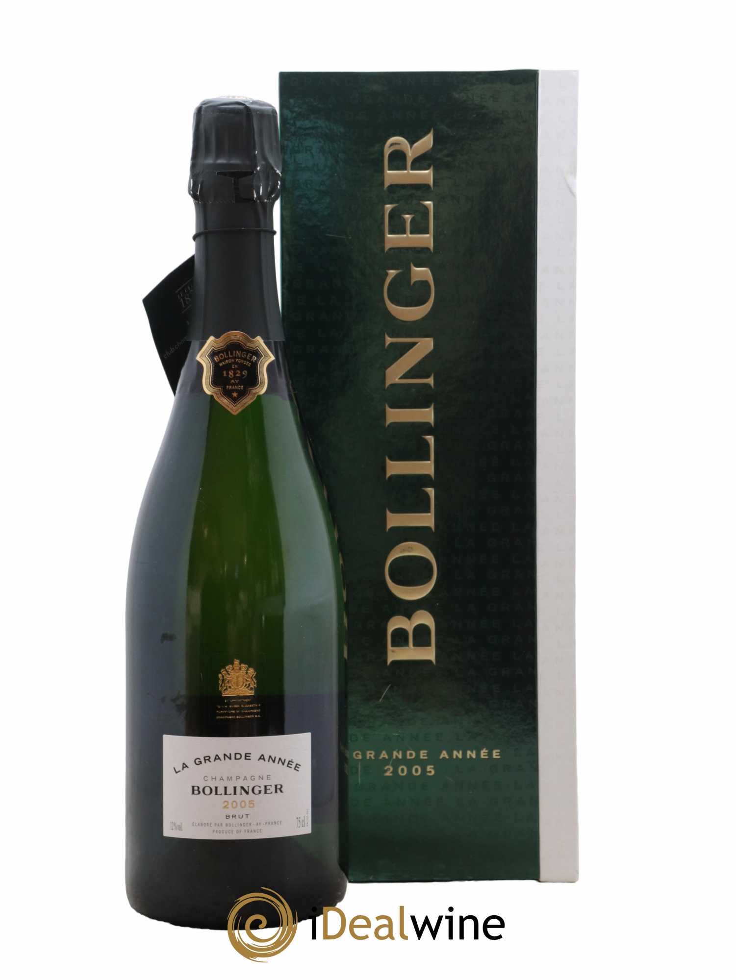 La Grande Année Brut Bollinger 2005 - Lot de 1 bouteille - 0